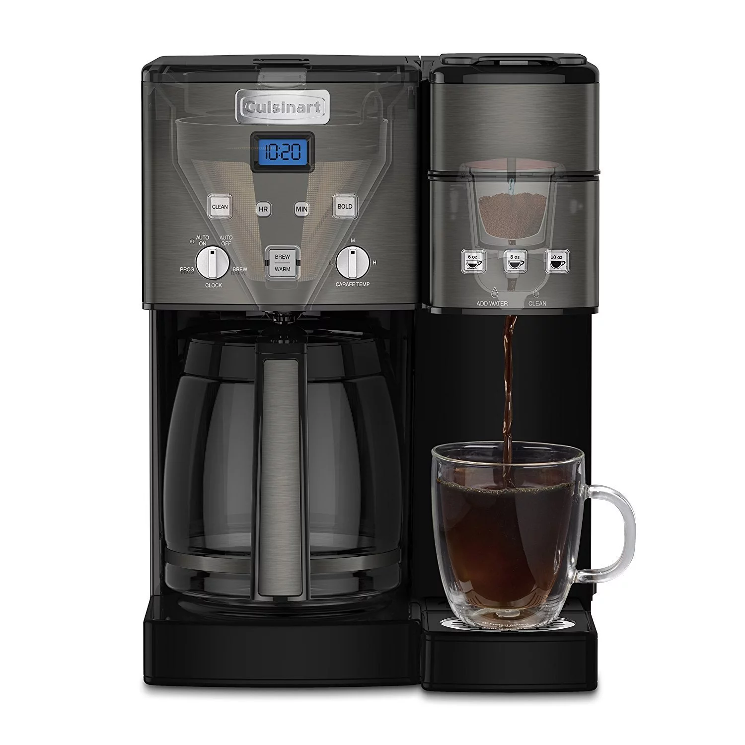 Cuisinart Coffee Center 12 Cup Coffeemaker and Single-Serve Brewer