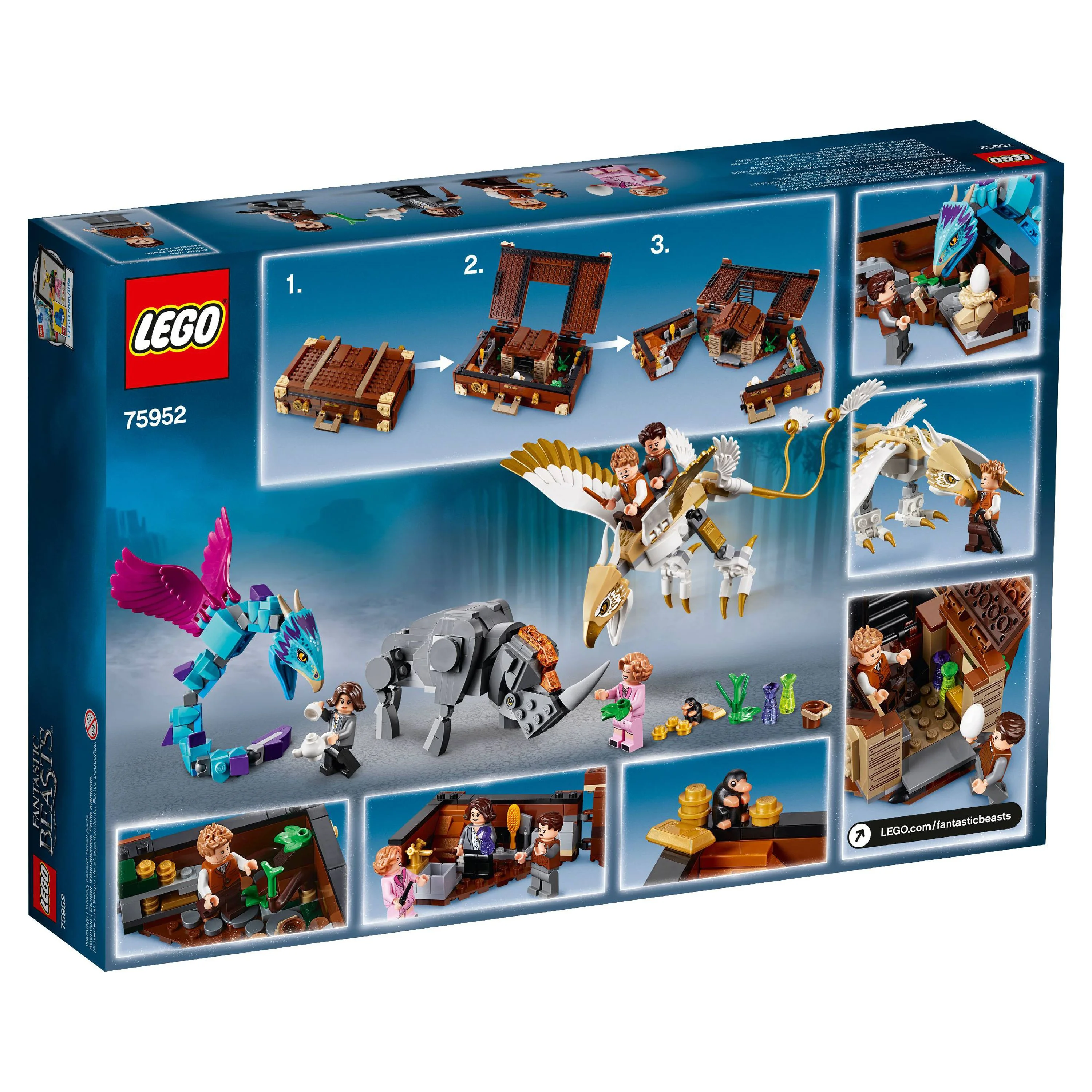 LEGO Harry Potter Newt’s Case of Magical Creatures 75952