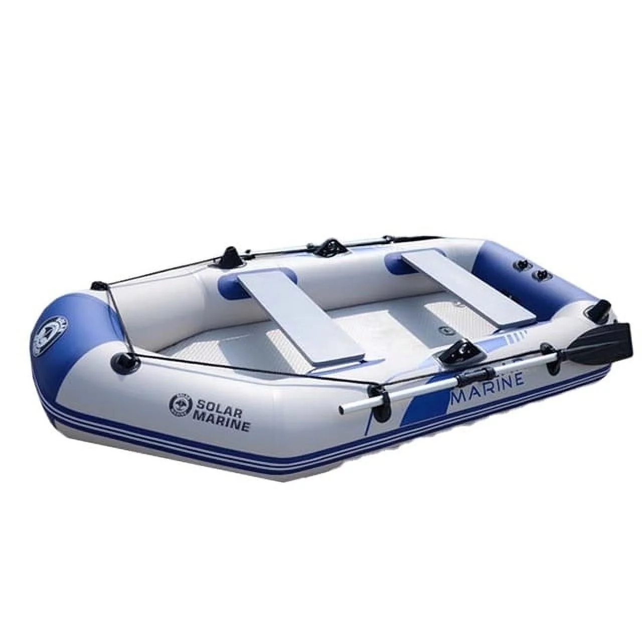 3 Person 230cm PVC Inflatable Rowing Boat Fishing Drifting Raft Dinghy Hovercraft Sailboat Surfing Sailing Ship