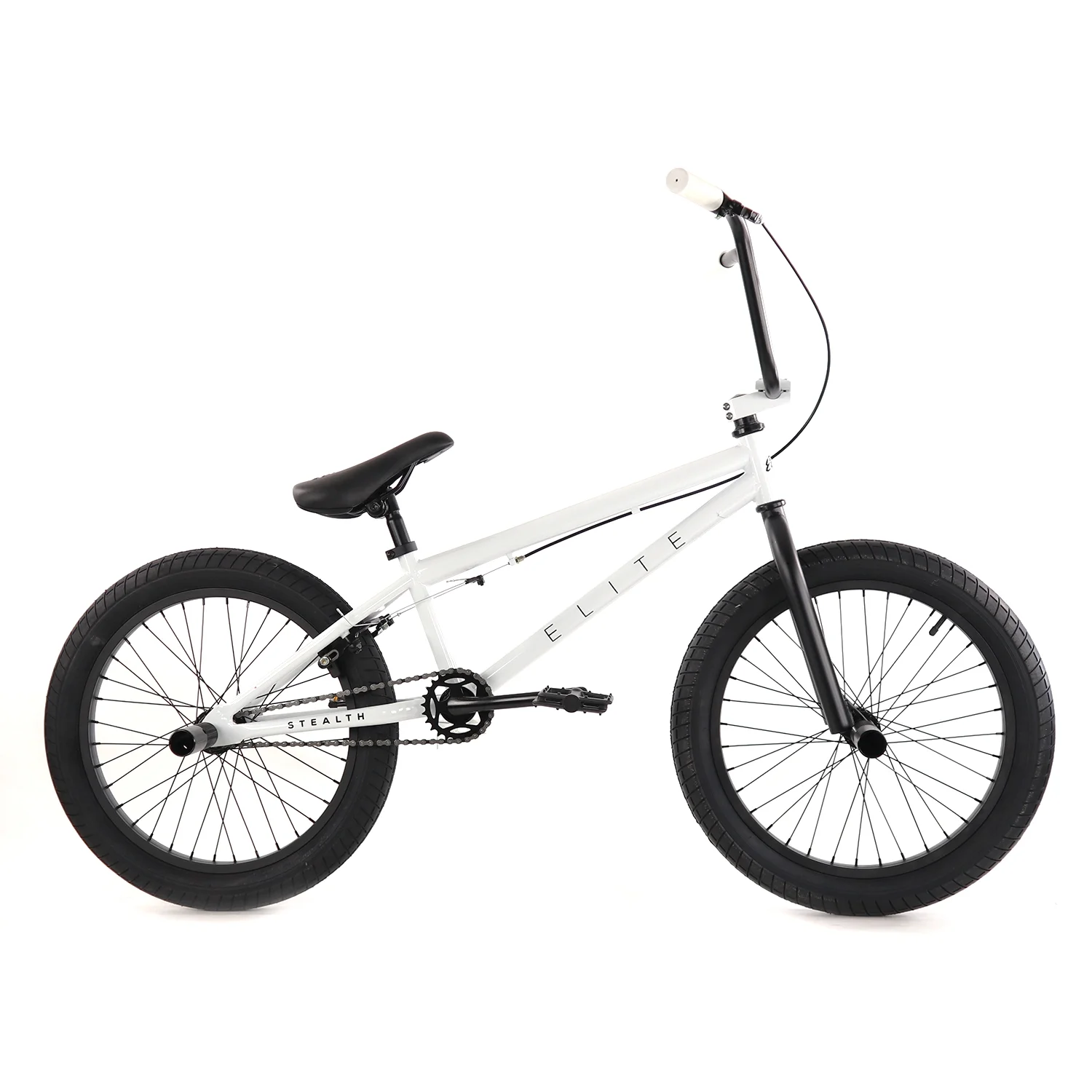 Elite 20?? BMX Bicycle The Stealth Freestyle Bike New 2019 (White)