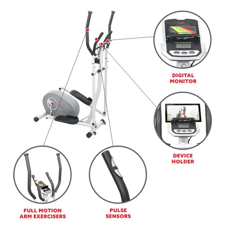 Sunny Health & Fitness Magnetic Elliptical Trainer – SF-E3955