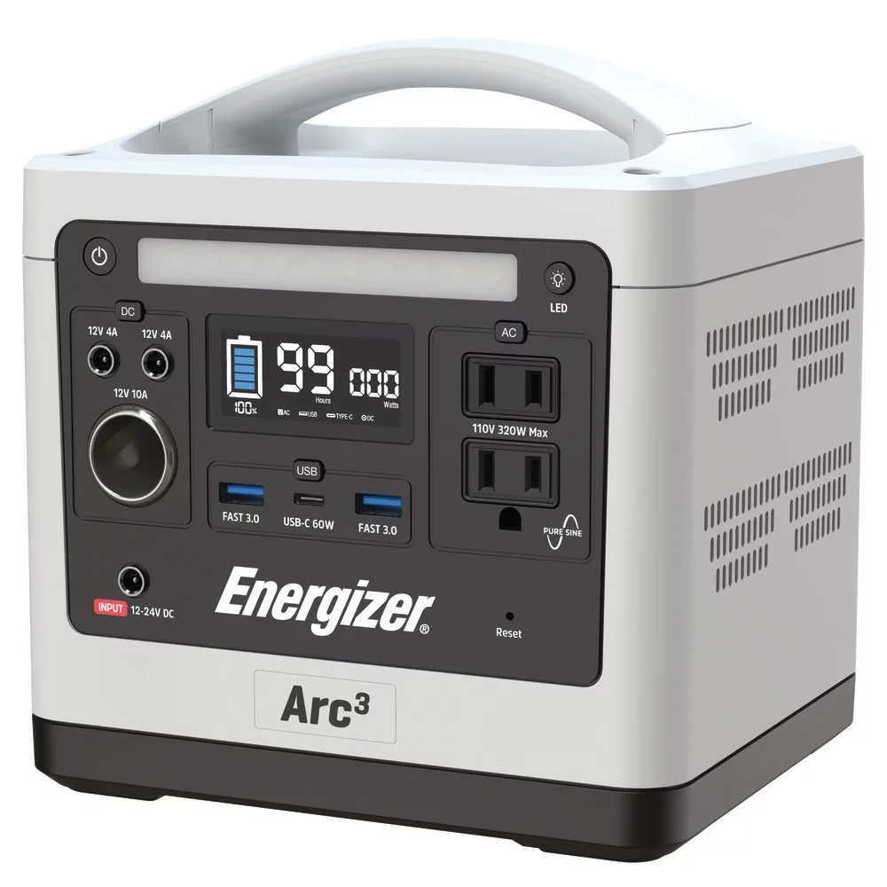 Energizer ENRPWRSTNAB Arc5 Lithium Ion Power Station – 500W