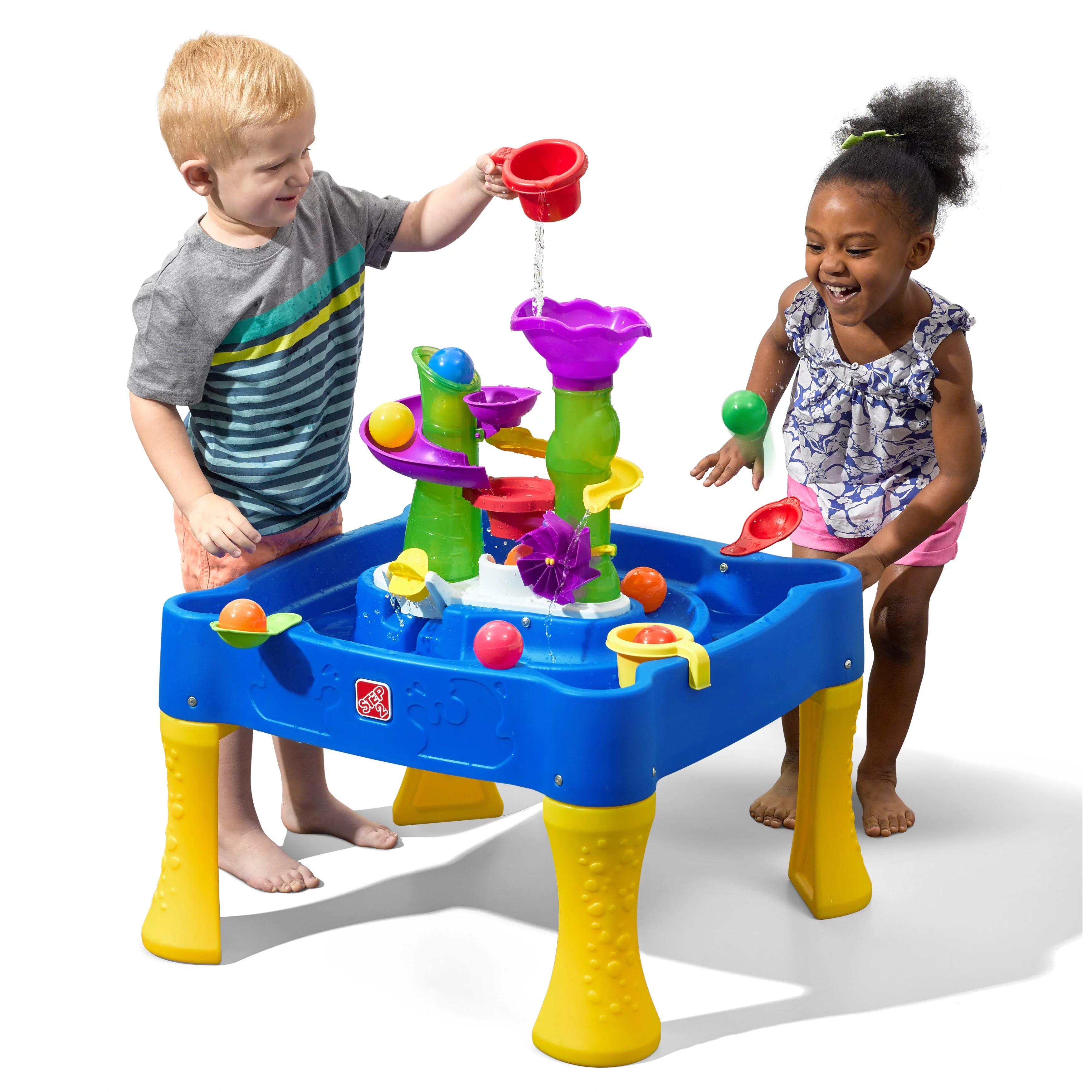 Step2 Rise and Fall Toddler Blue Water & Ball Table