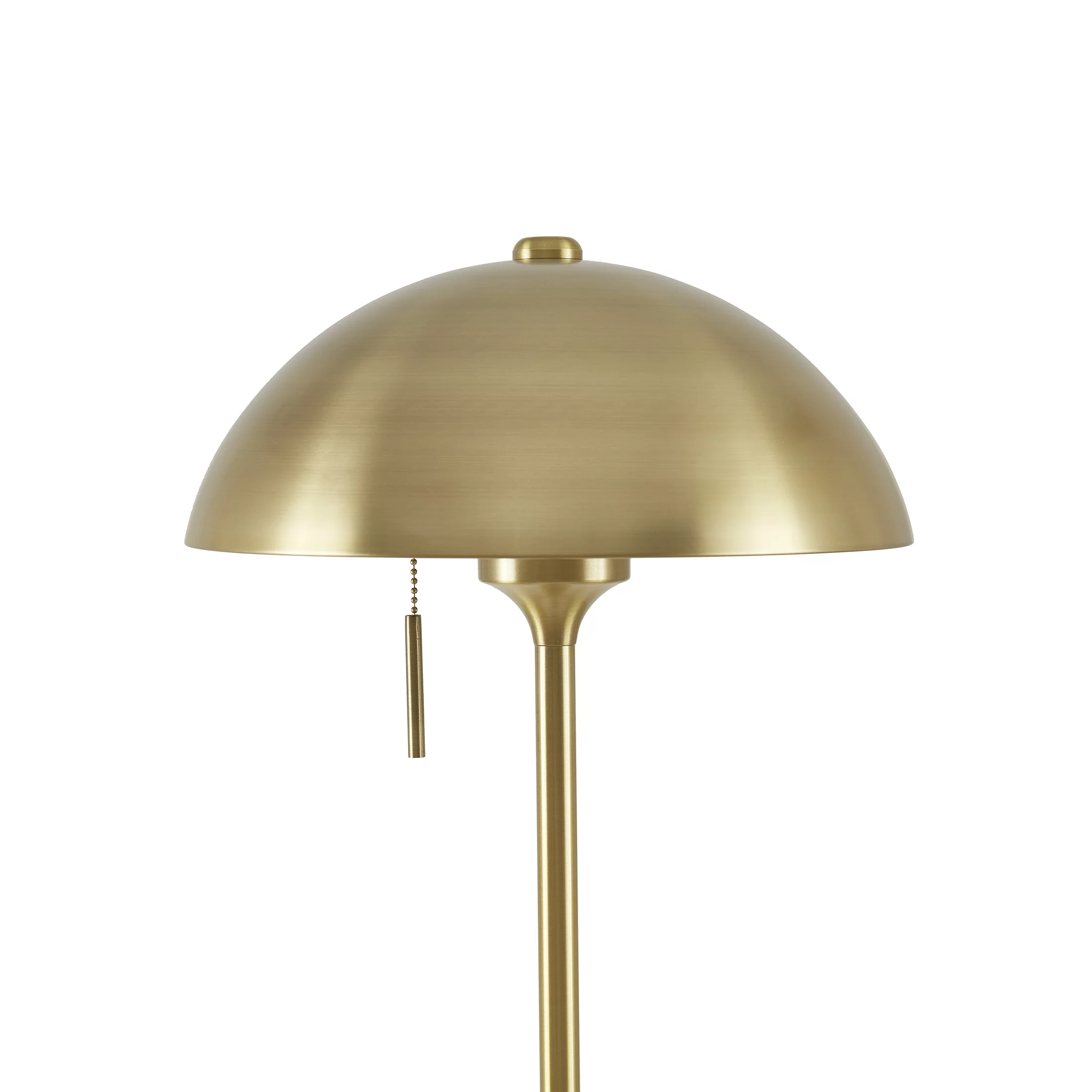 Better Homes & Gardens 62″ Modern Dome Adult Floor Lamp, Brass