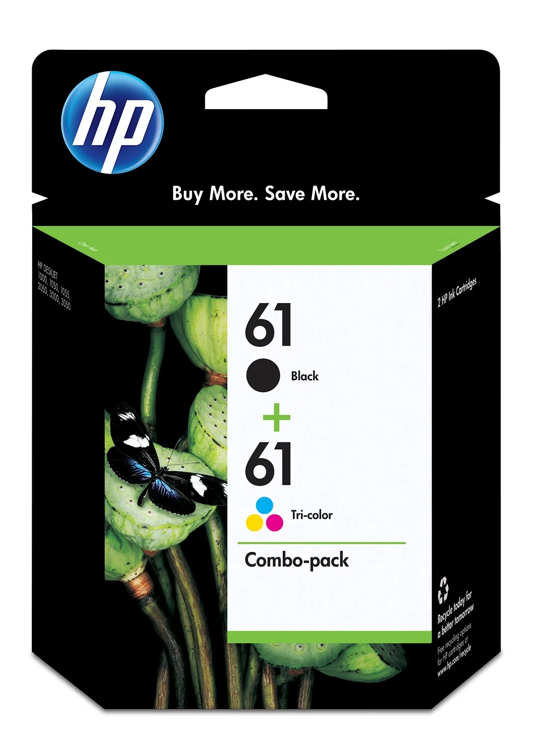 HP 61 Black Original Ink Cartridge (CH561WN)