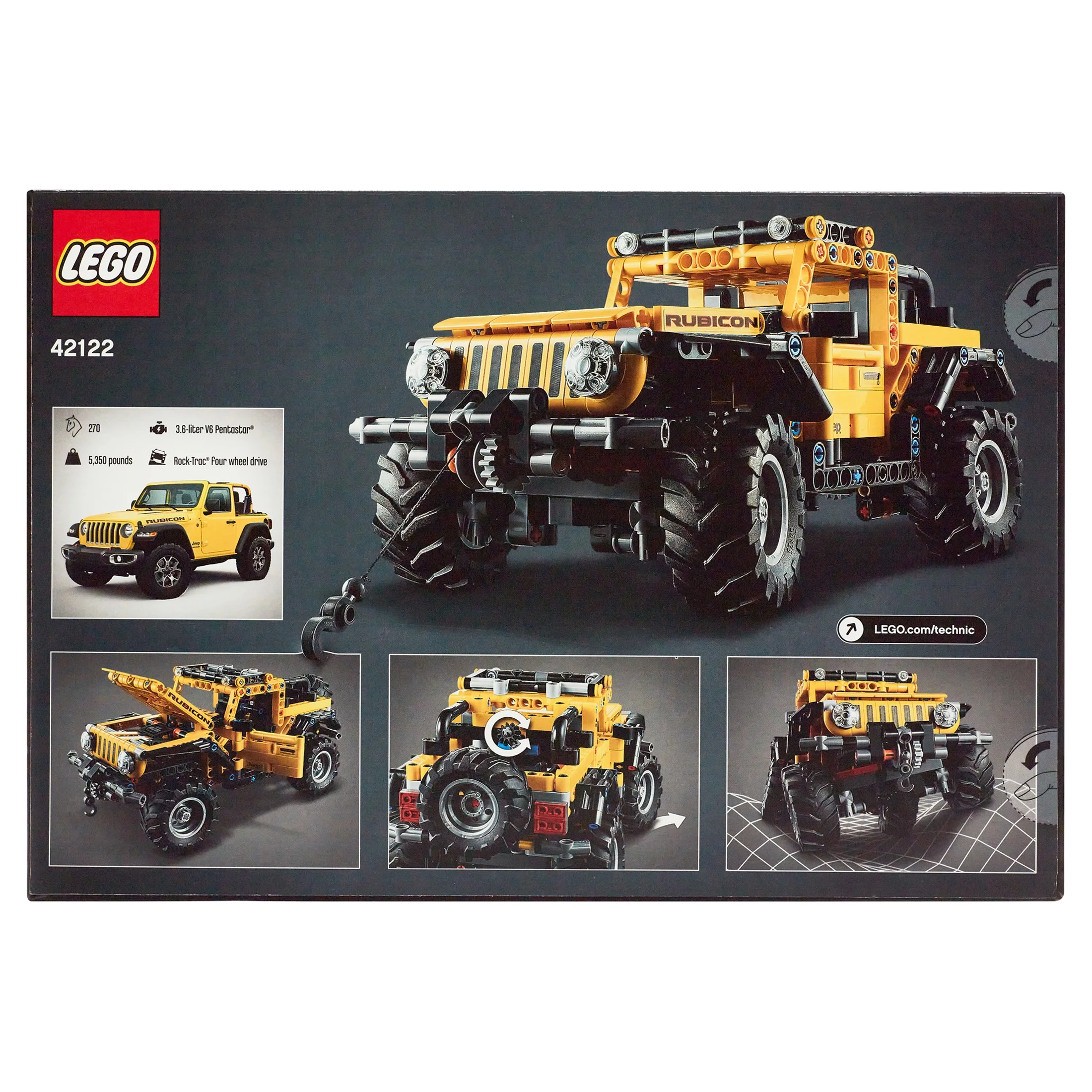 Lego Technic Jeep Wrangler 42122