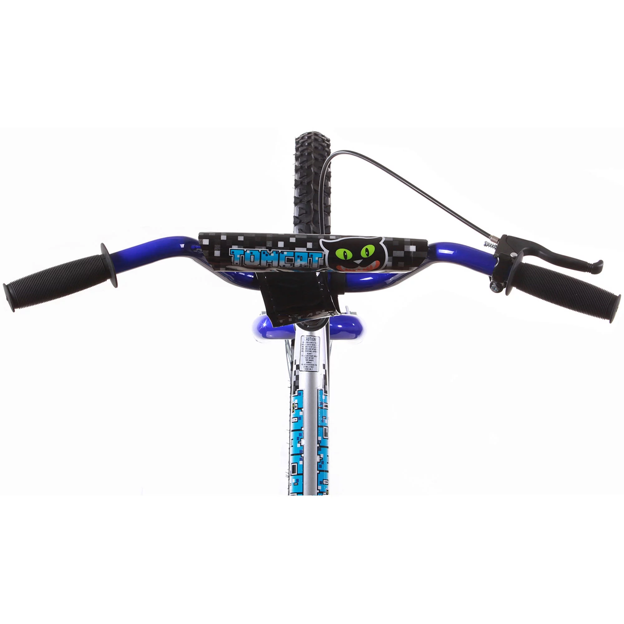 Titan Tomcat Boys BMX Bike with 20 In. Wheels, Blue and Silver