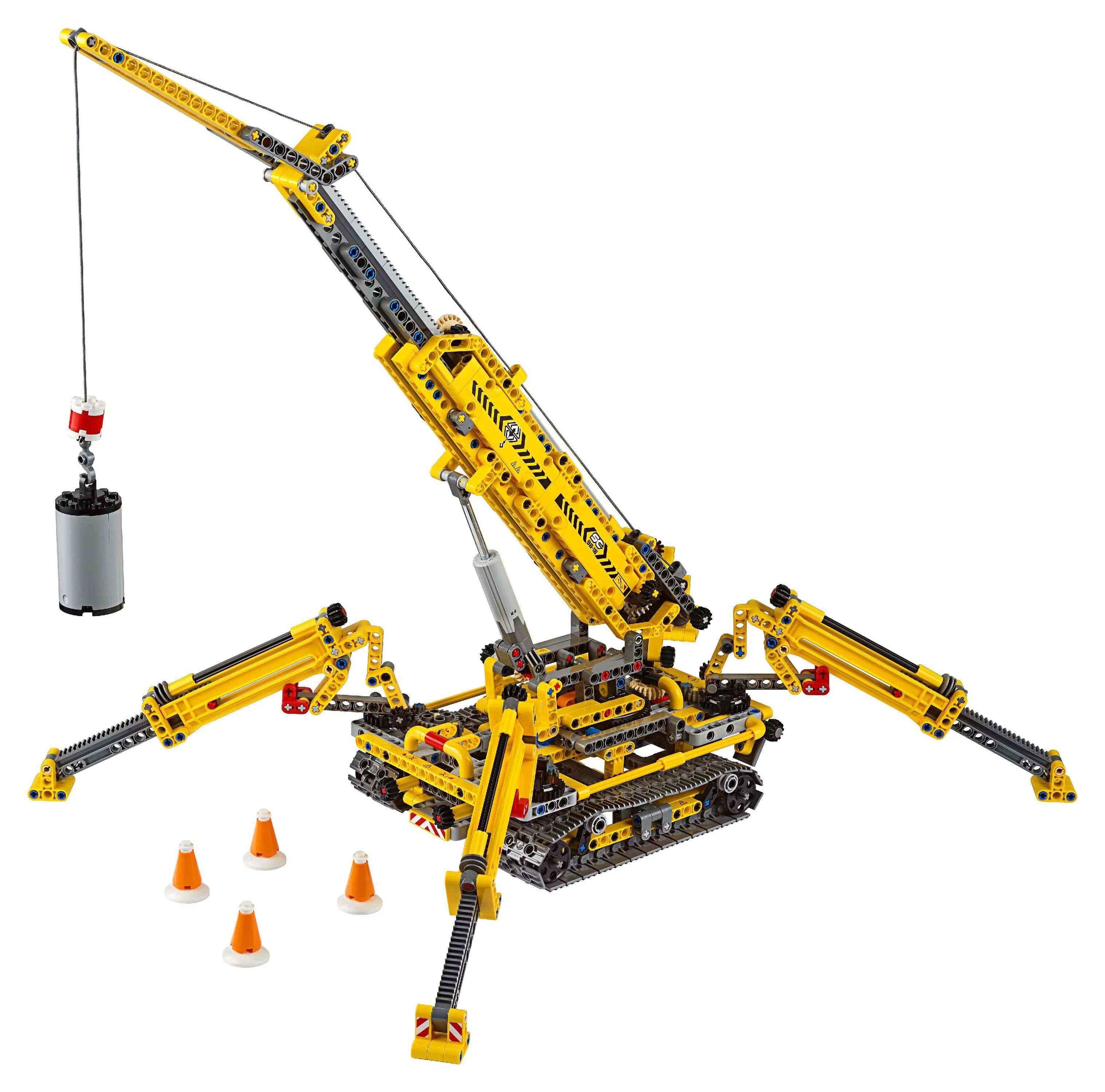 LEGO Technic Compact Crawler Crane 42097 Construction Model Crane Set (920 Pieces)