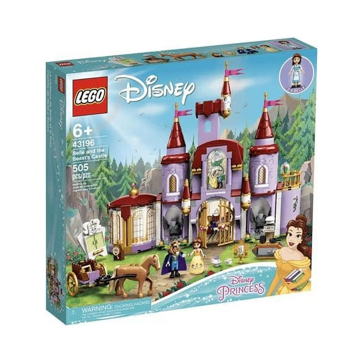 Lego Disney Princess Beauty and the Beast Castle 43196