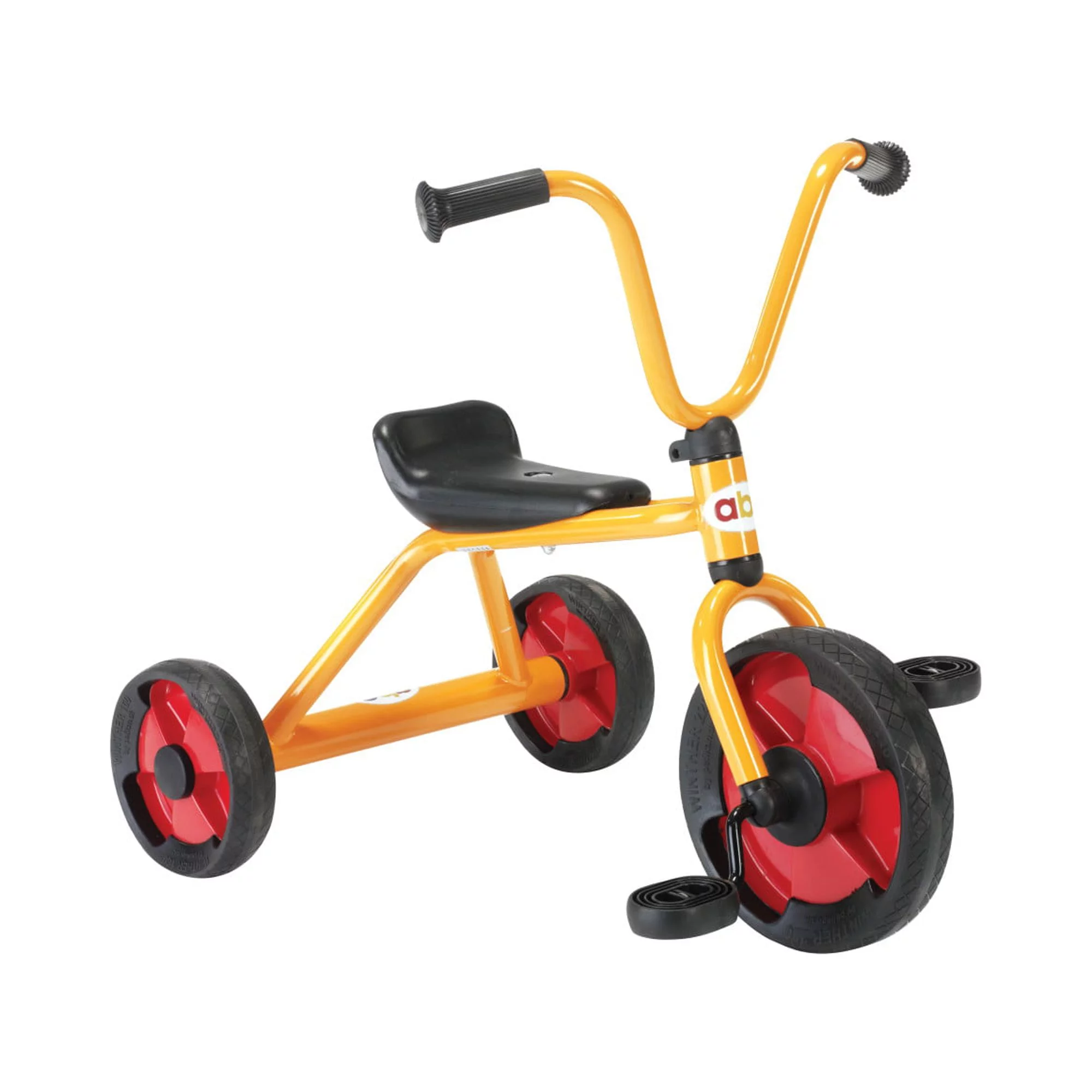 ABC Medium Tricycle, 11-3/4 Inch Seat Height, Yellow