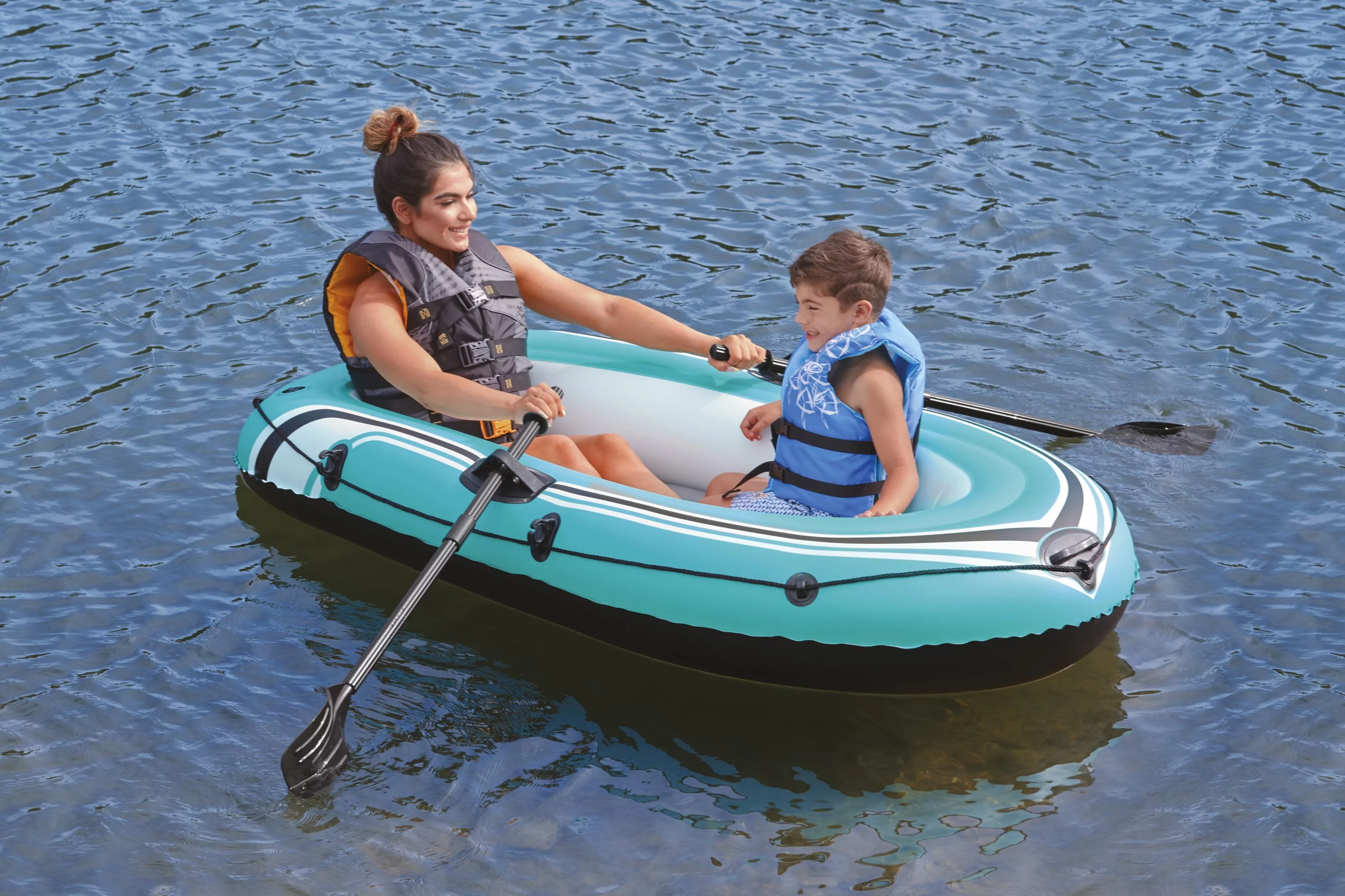 Ozark Trail 77 in. x 40 in. 2 Person Inflatable PVC Raft