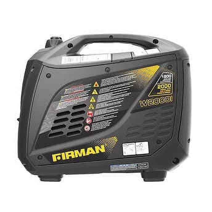 FIRMAN W01682 1600/2000 Watt Peak Gasoline Powered Inverter Generator