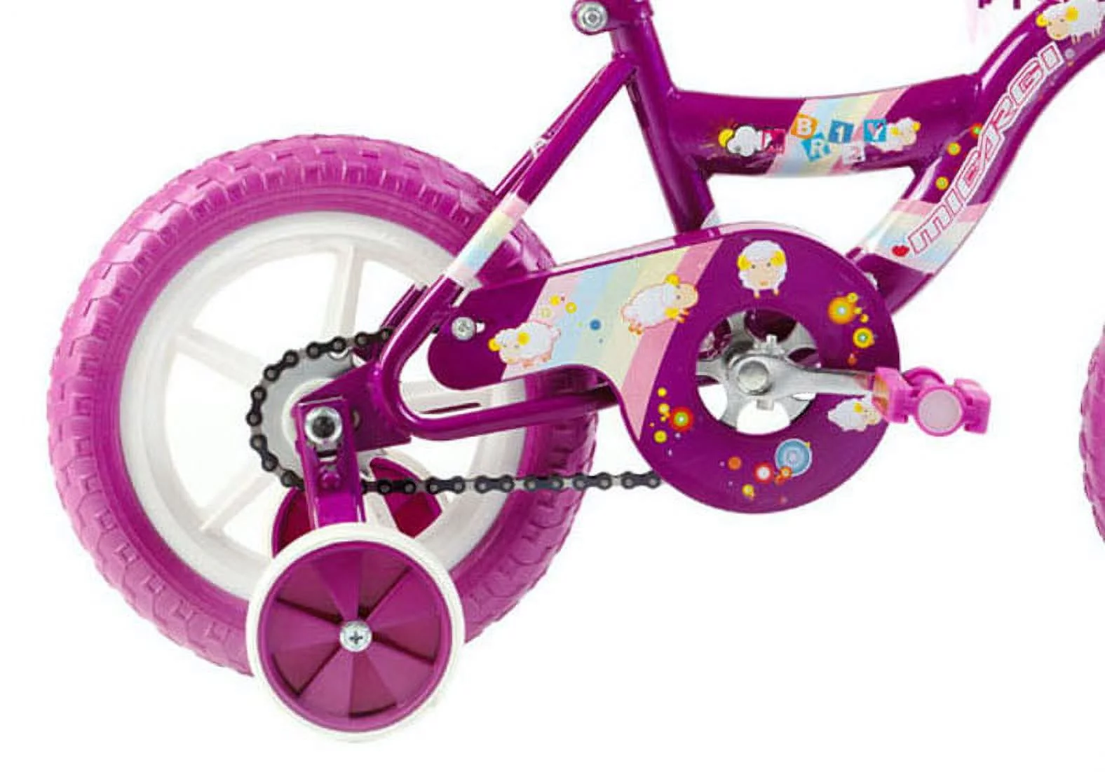 Wonderplay 12 inch Bike for 2-4 Years Old Kids, EVA Tires and Training Wheels,Great for Beginner