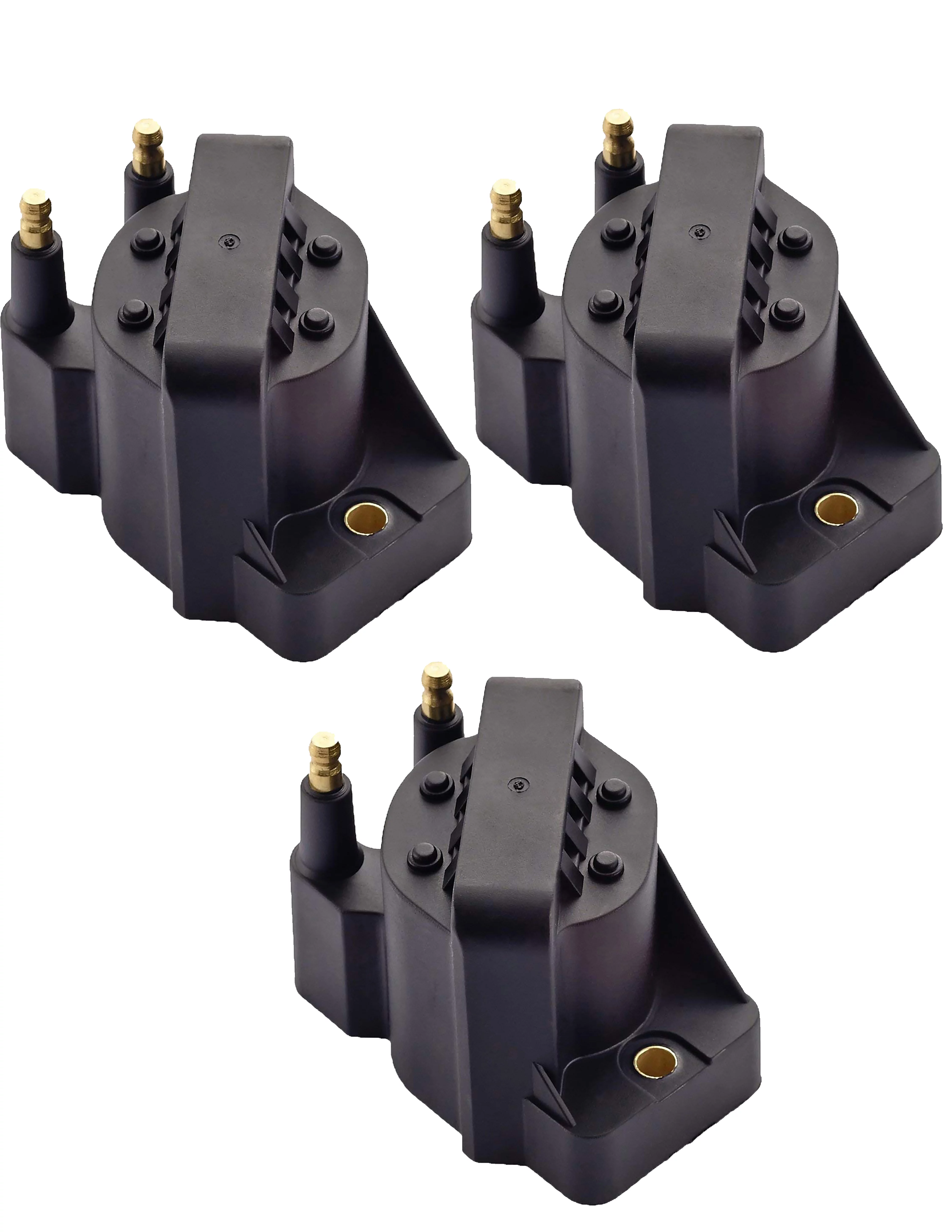 Set of 3 ISA Ignition Coil Packs Compatible with 1992-2005 Buick Lesabre V6 3.8L Replacement for DR39 C849