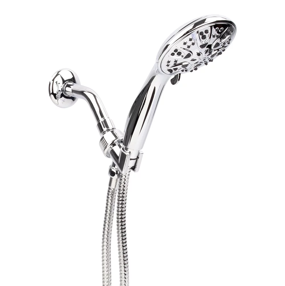 Mainstays 5-Setting Hand Held Shower Head, Chrome