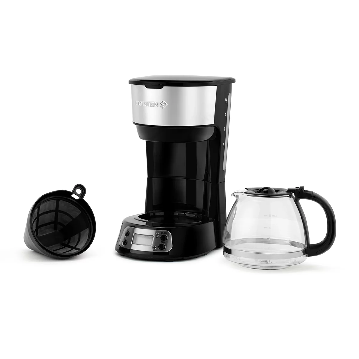 Holstein Housewares 5-Cup Programmable Coffee Maker