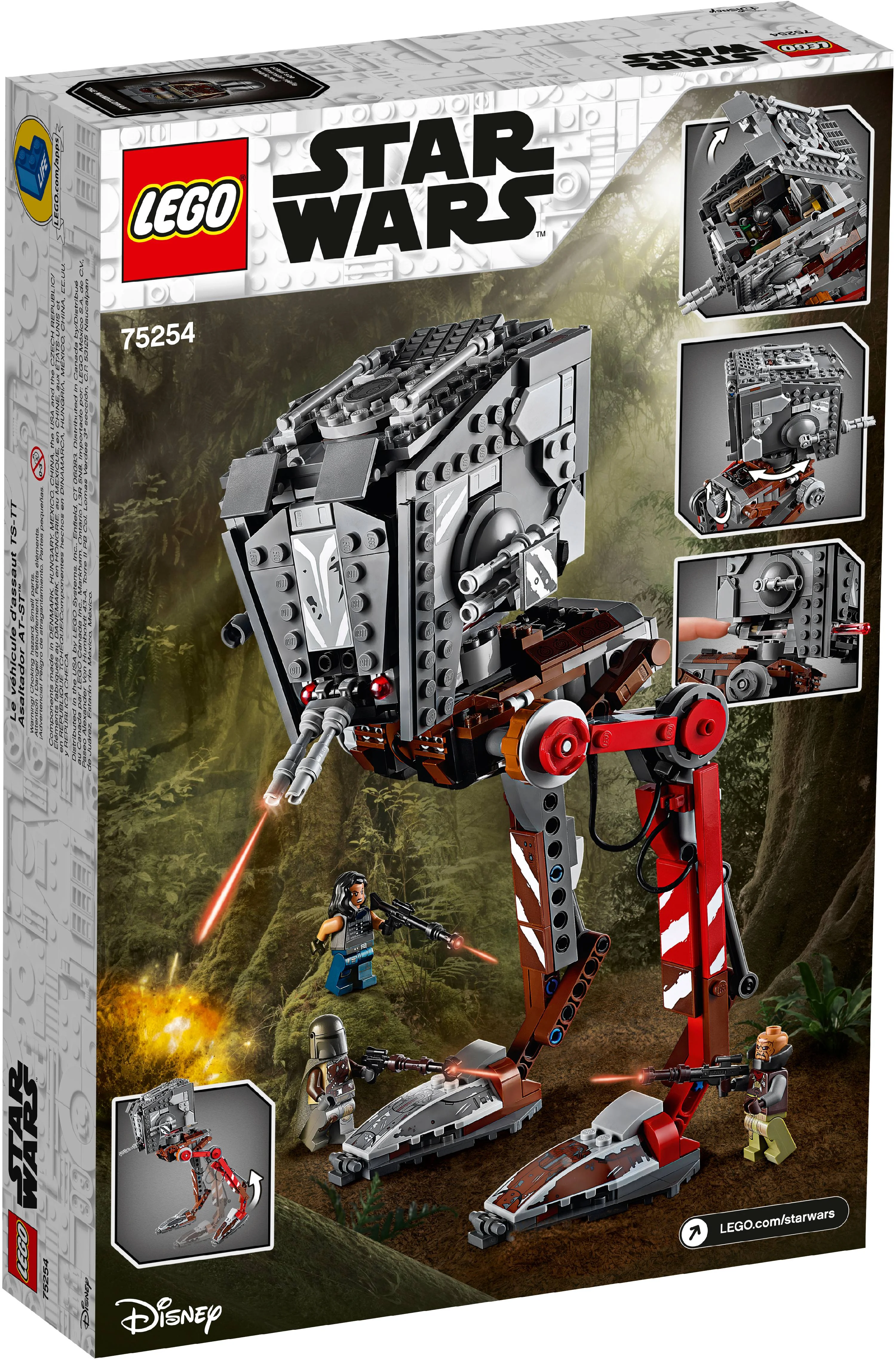 LEGO Star Wars AT-ST Raider 75254 Building Set (540 Pieces)