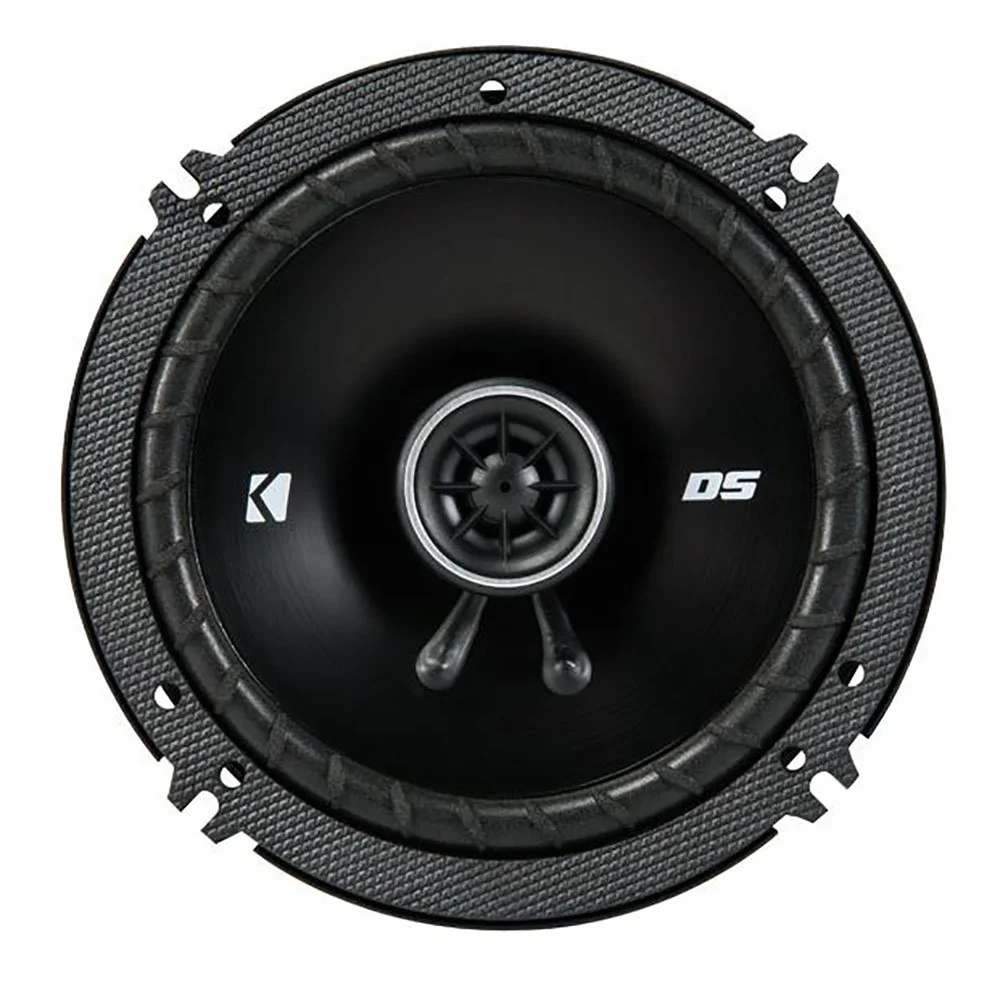 43DSC6504 KICKER 6.5-Inch (160-165mm) Coaxial Speakers, 4-Ohm