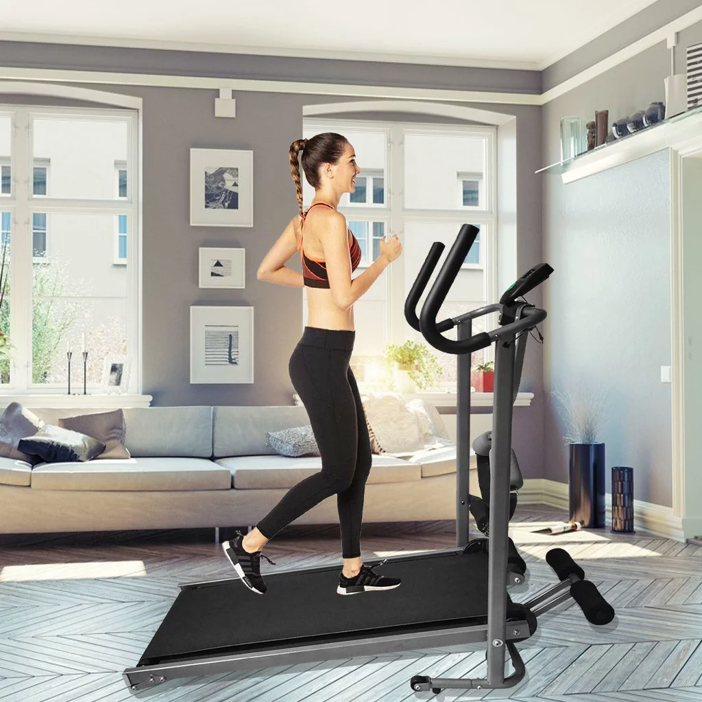 Treadmill Foldable Compact Treadmill Easy Assembly For Small Space For Full Body Workout