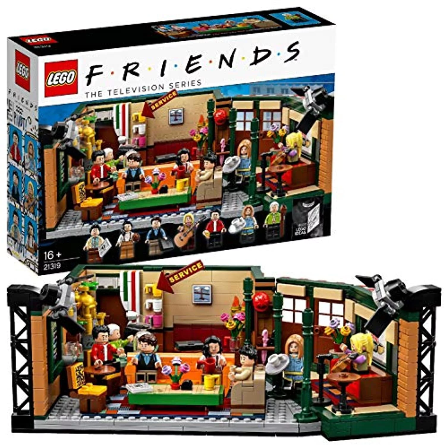 LEGO 21319 Ideas Central Perk Friends TV Show 25th Anniversary Collectors Set