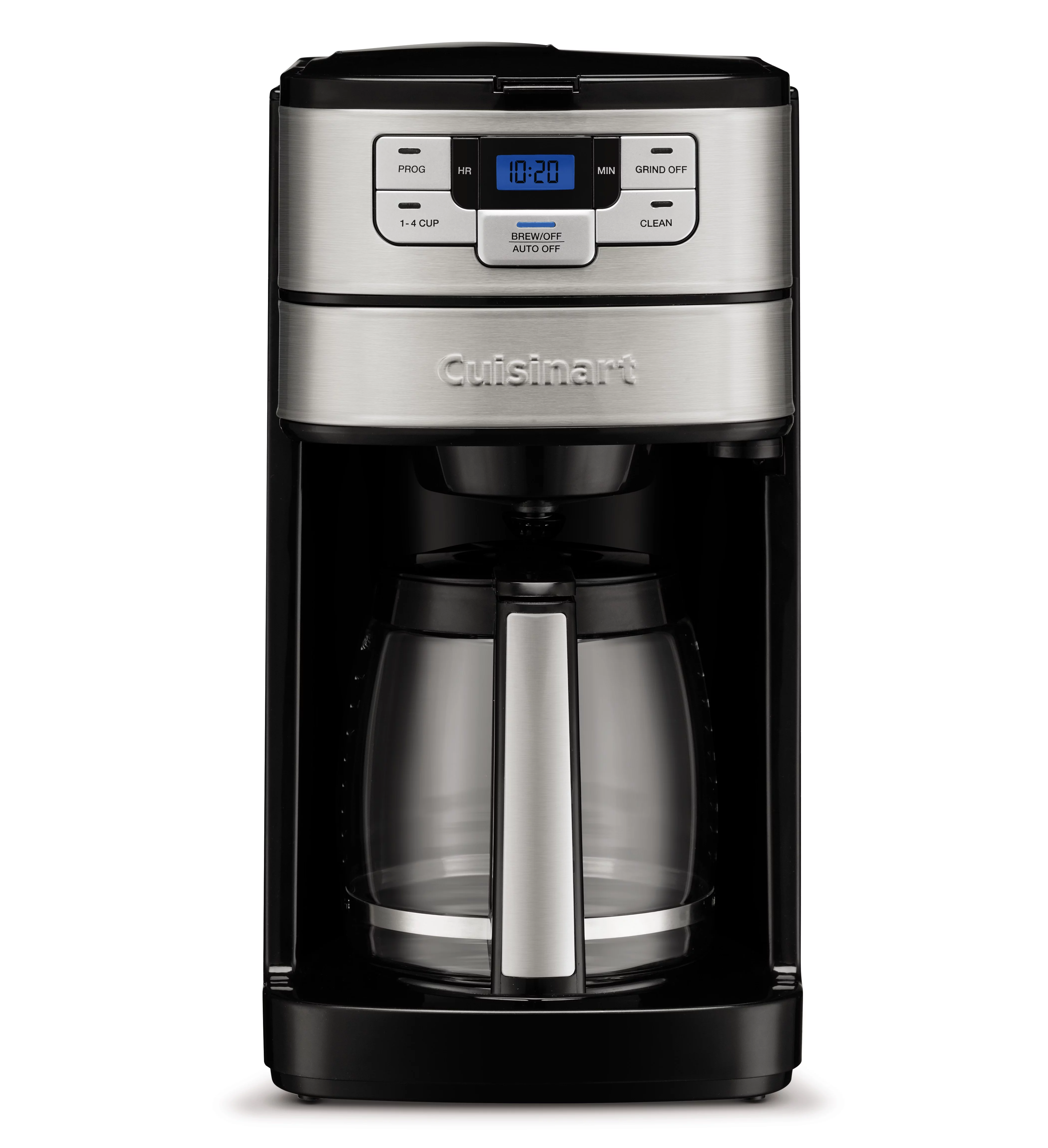 Cuisinart 12 Cup Automatic Grind & Brew Coffeemaker, Black, DGB-400WM