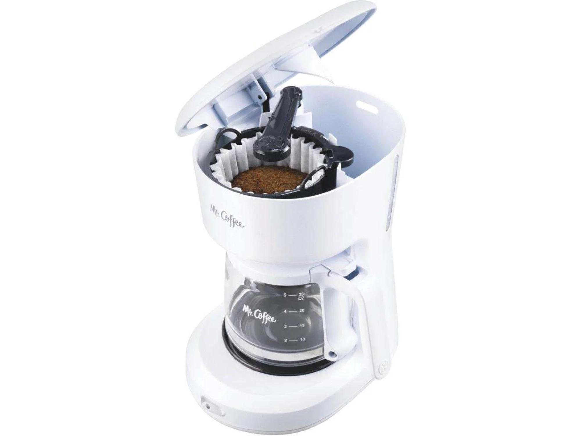 Mr. Coffee 5-Cup White Switch Coffee Maker 2134286