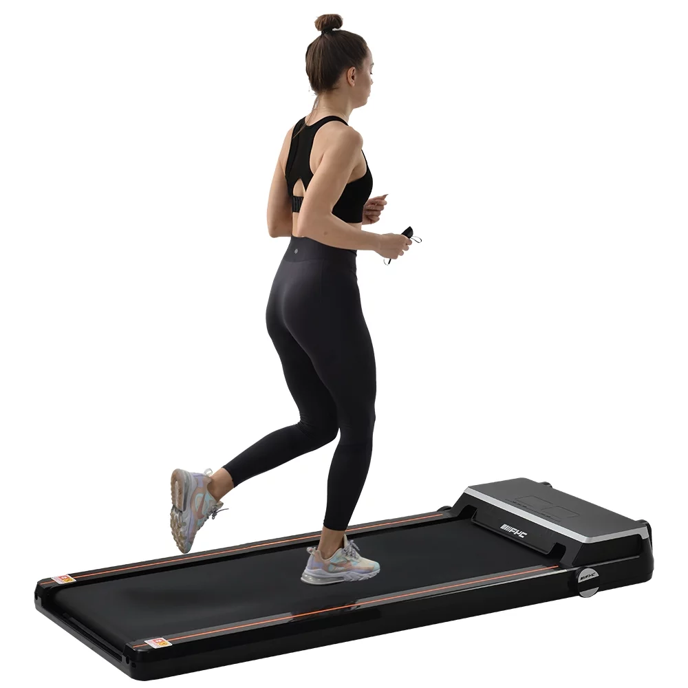 Tcbosik 2.5HP Slim Walking Treadmill 265LBS Under Desk Treadmill Electric Treadmill with APP (Installation Free)