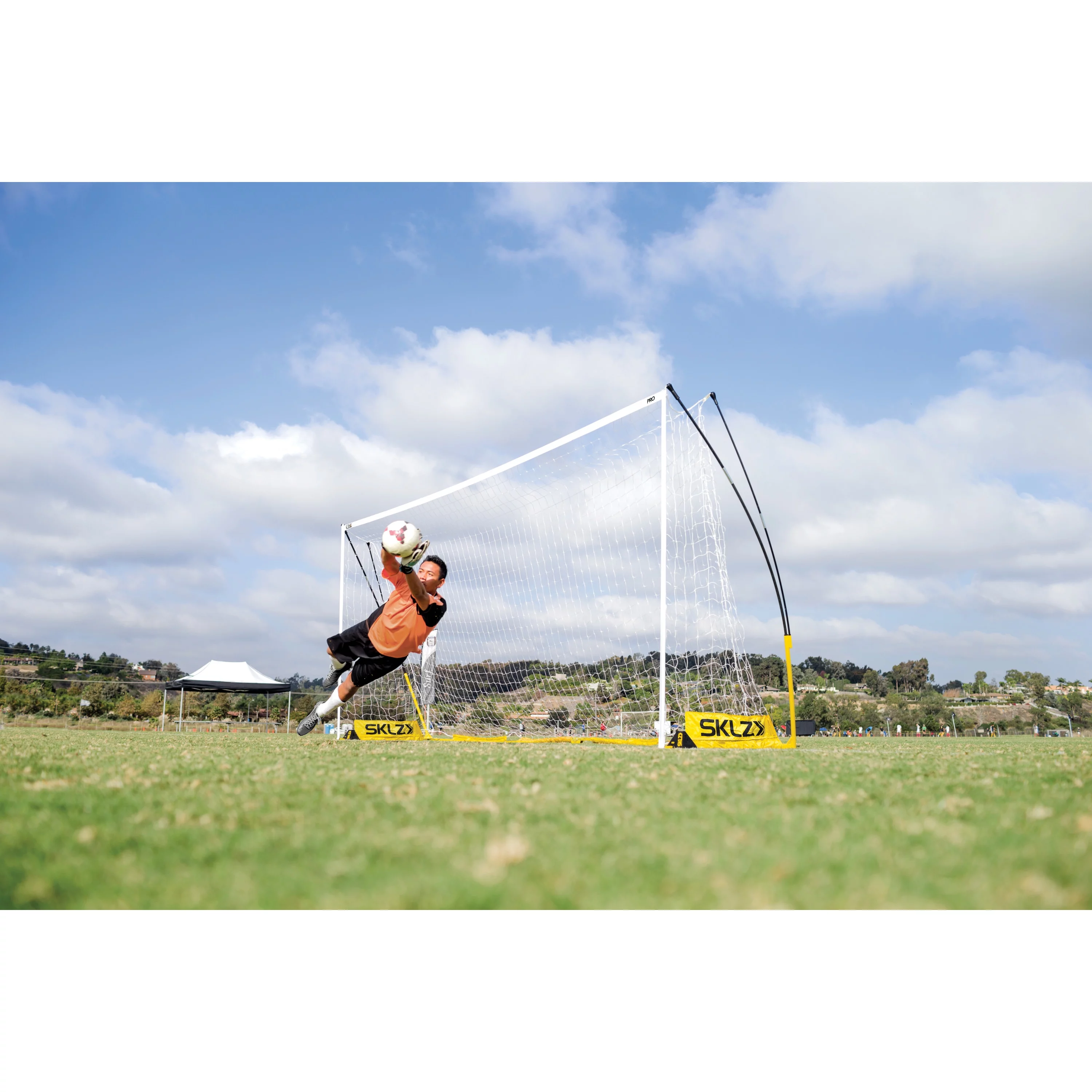 SKLZ Pro Training Soccer Goal for Individual or Group Practice