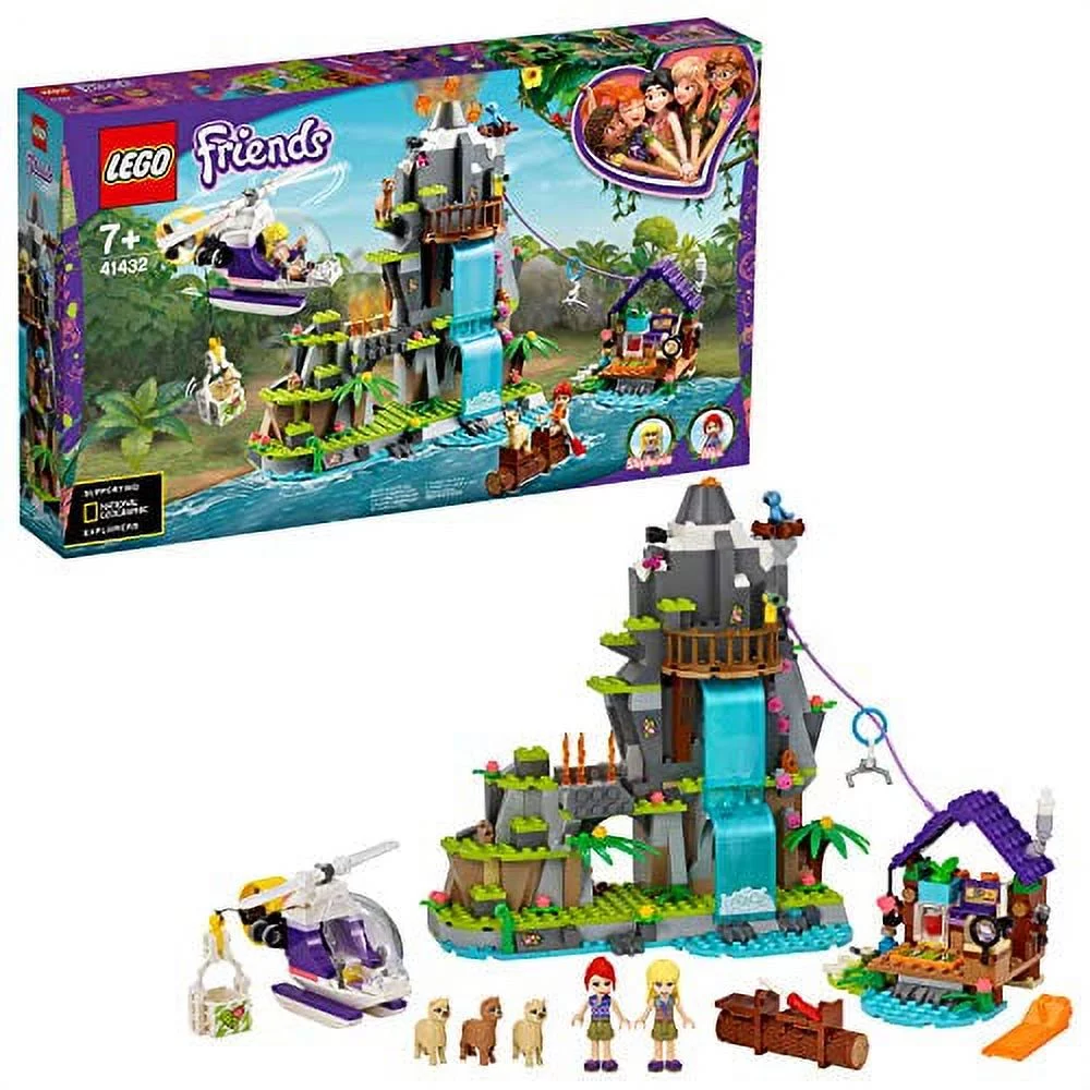 LEGO Friends Alpaca Mountain Jungle Rescue Exciting Building Toy for Creative Fun 41432 Shop all LEGO