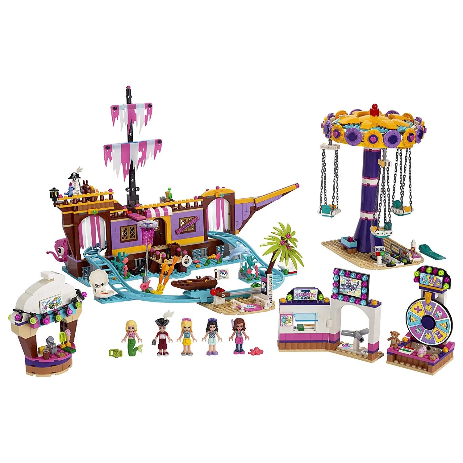 LEGO Friends Heartlake City Amusement Pier 41375 Building Kit