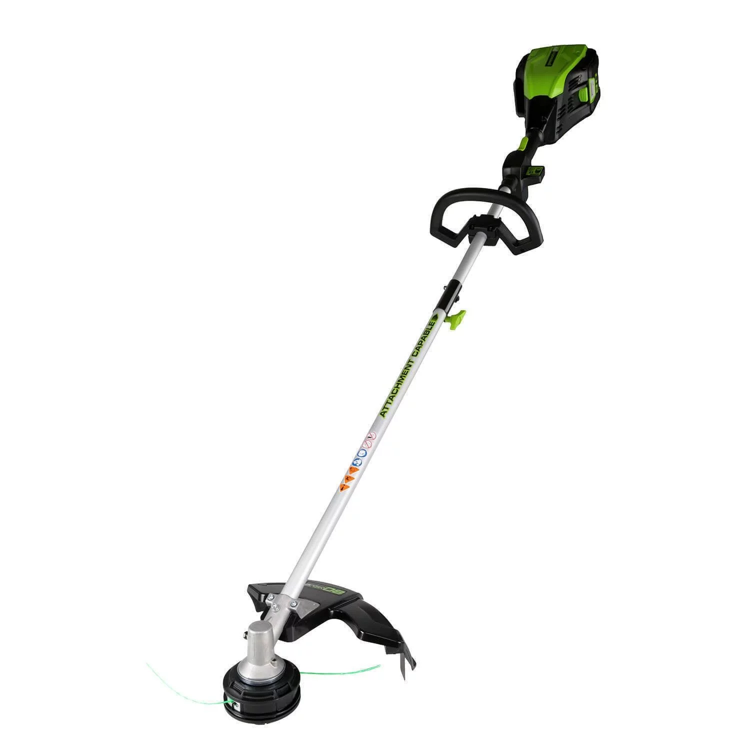 Greenworks 16-Inch PRO 80V Cordless String Trimmer (Attachment Capable), Battery Not Included GST80320