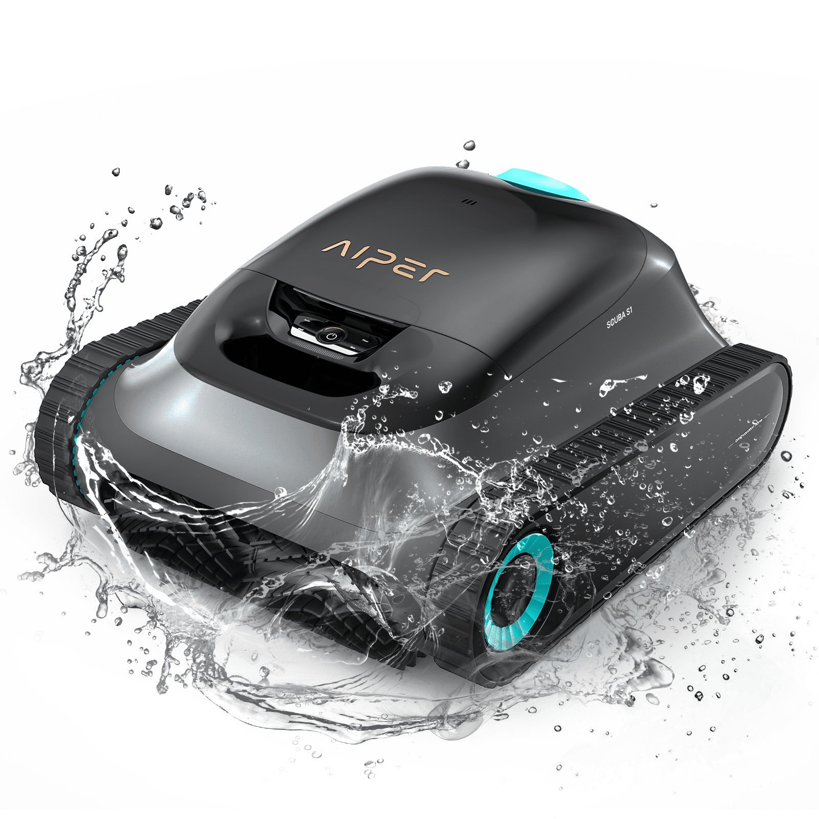 AIPER Scuba S1 Robotic Pool Vacuum Cleaner with Wall Cleaning for Inground Pools 2024 CES Award