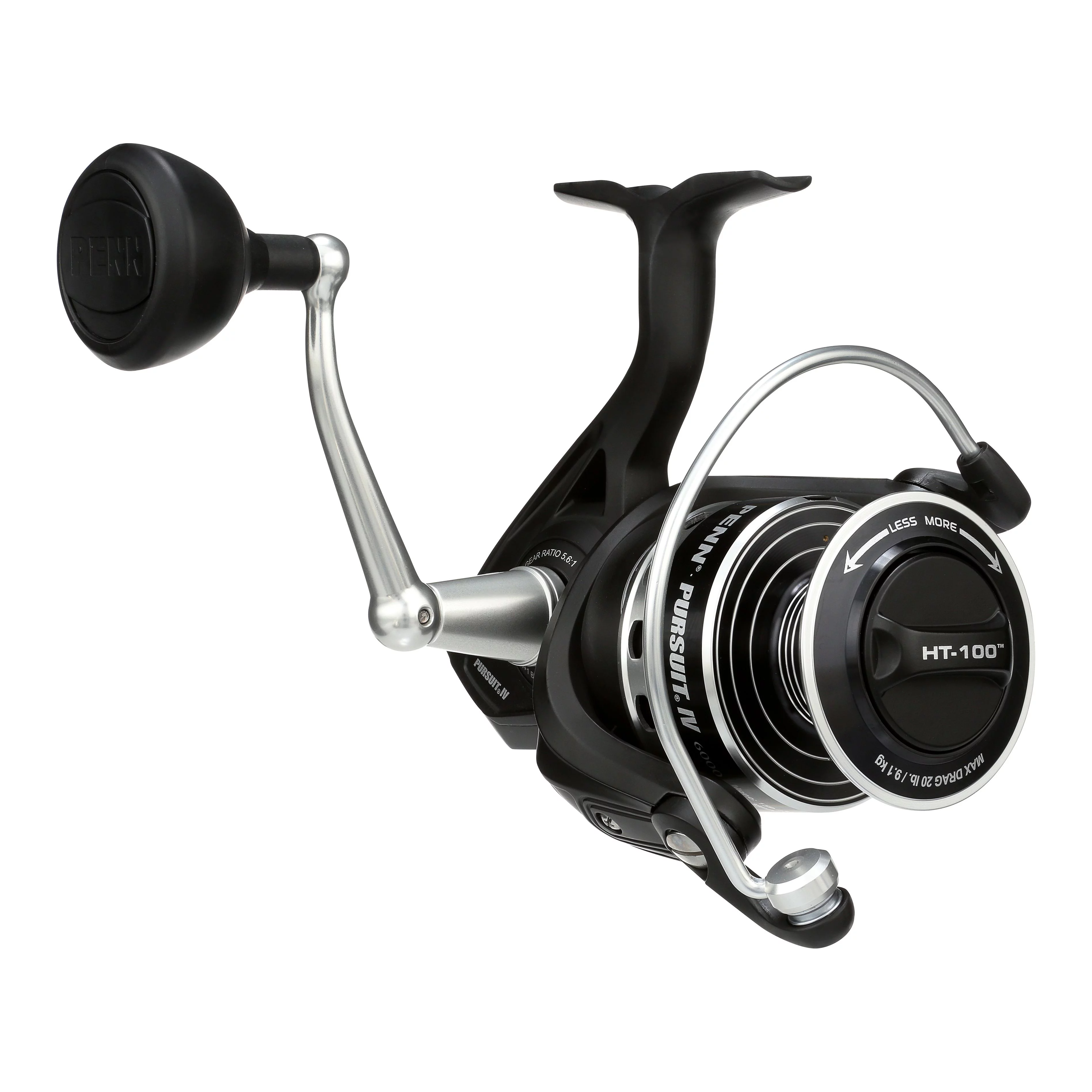 PENN Pursuit IV Spinning Reel Kit, Size 4000, Includes Reel Cover