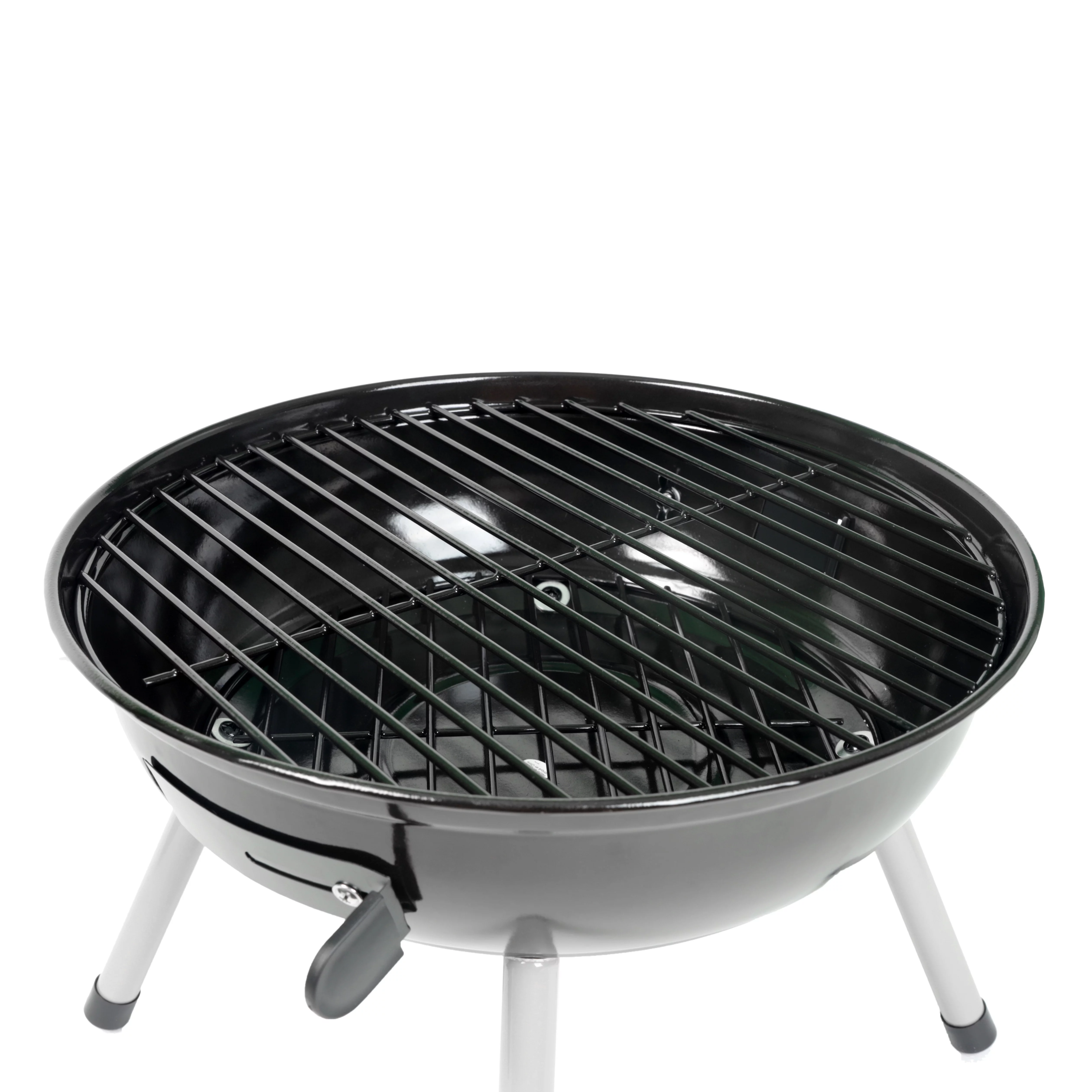 Expert Grill 14.5” Steel Portable Charcoal Grill, Black