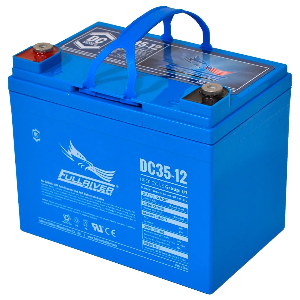 Full Throttle DC35-12 Group U1 AGM Battery