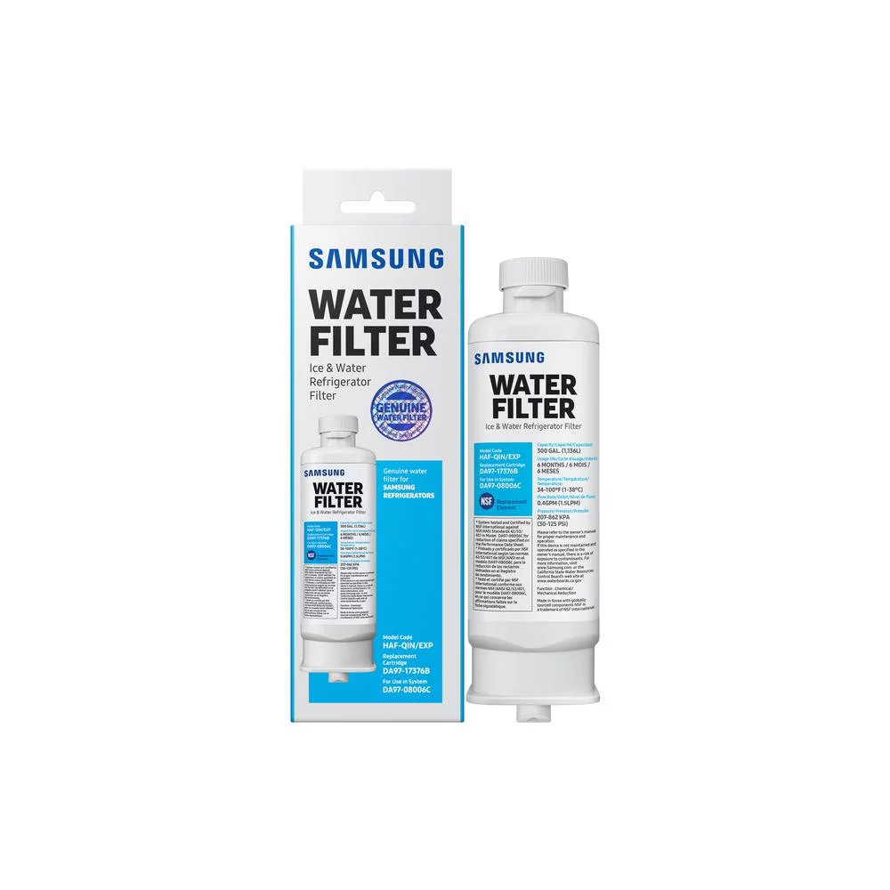 SAMSUNG Genuine HAF-QINS/EXP Refrigerator Water Filter, 6 Months