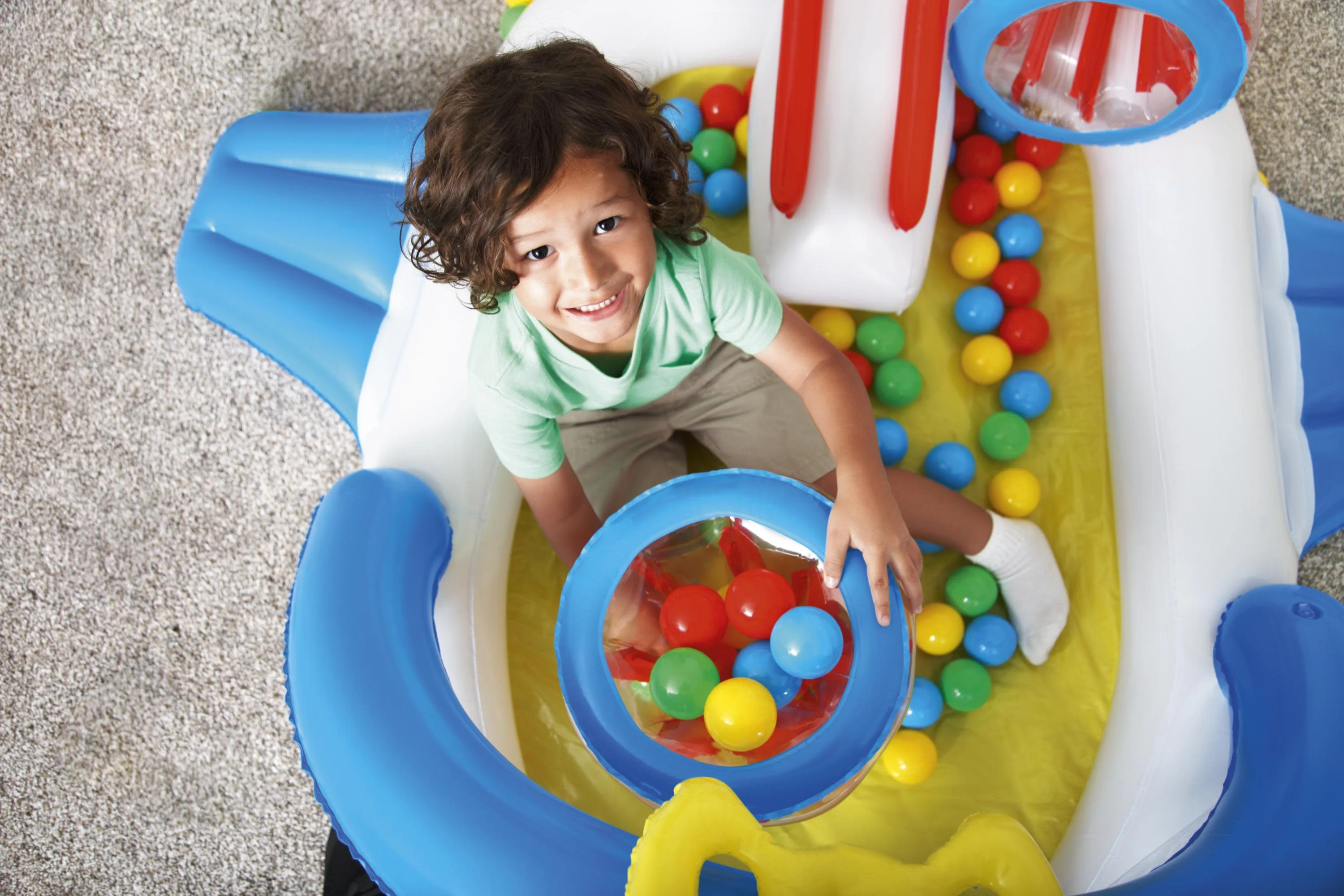 Fisher-Price Little People Airplane Ball Pit Set for Kids Ages 2+