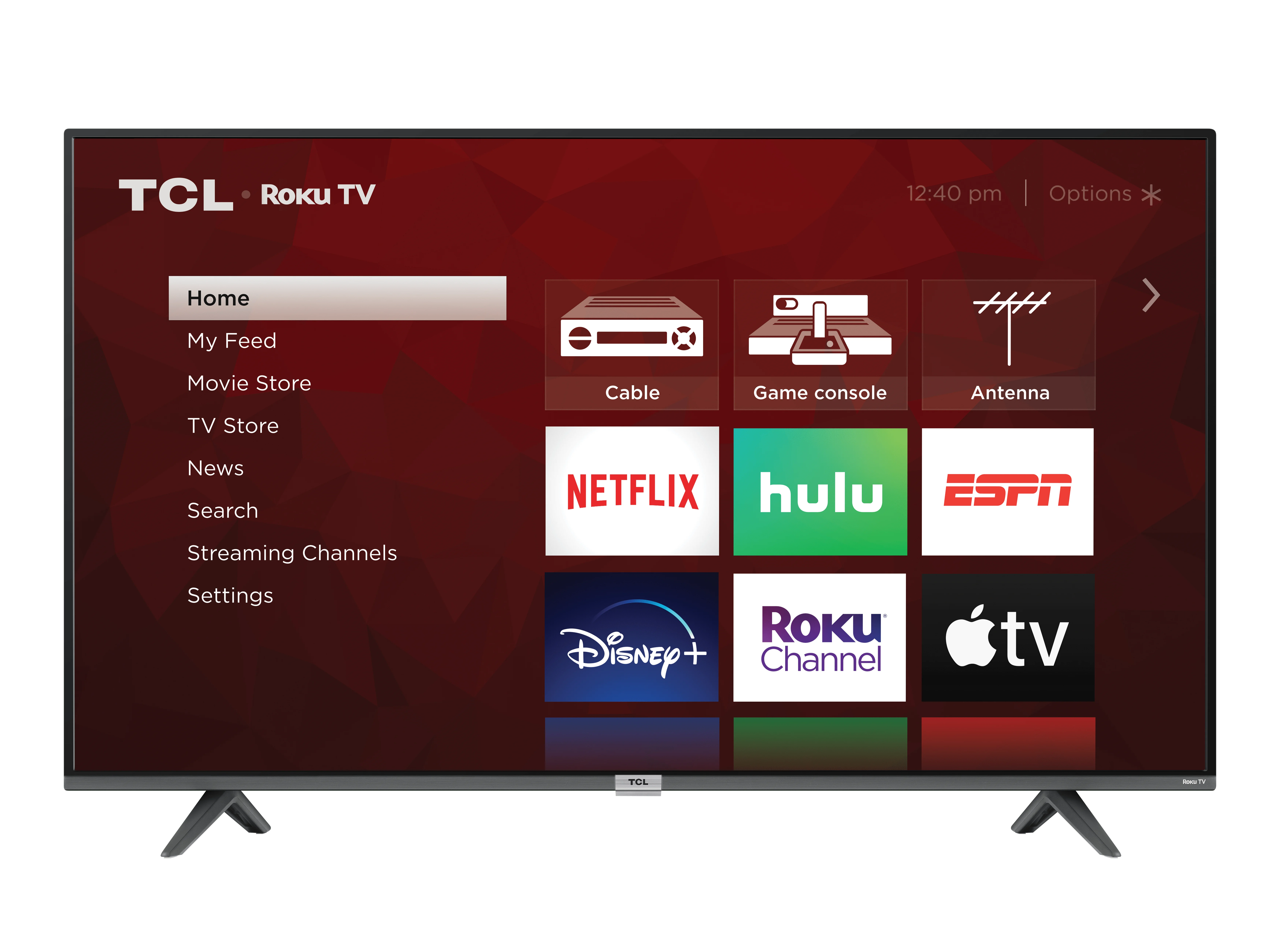 TCL 43″ Class 4-Series 4K UHD HDR Roku Smart TV – 43S435