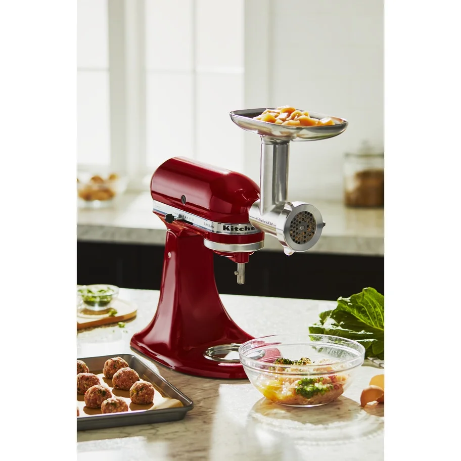 KitchenAid Metal Food Grinder Attachment – KSMMGA