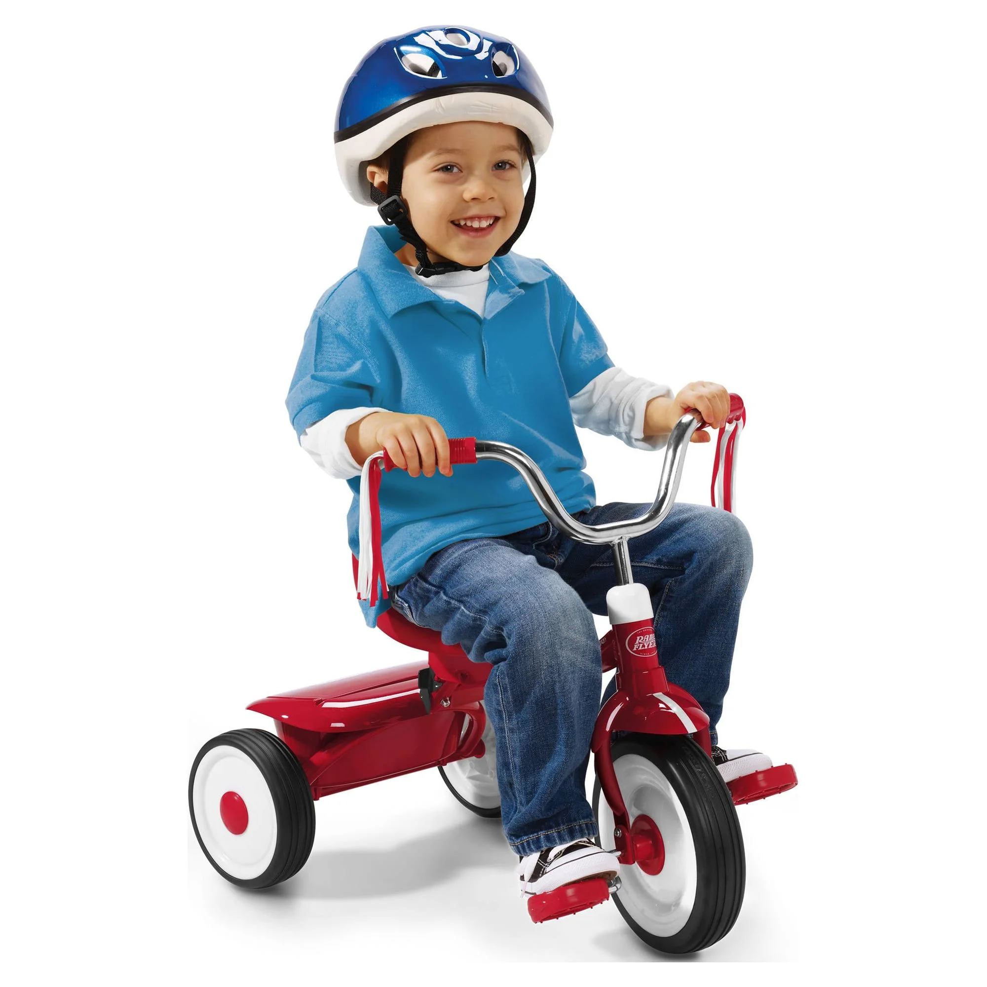 Radio Flyer Ready to Ride Folding Tricycle, Red