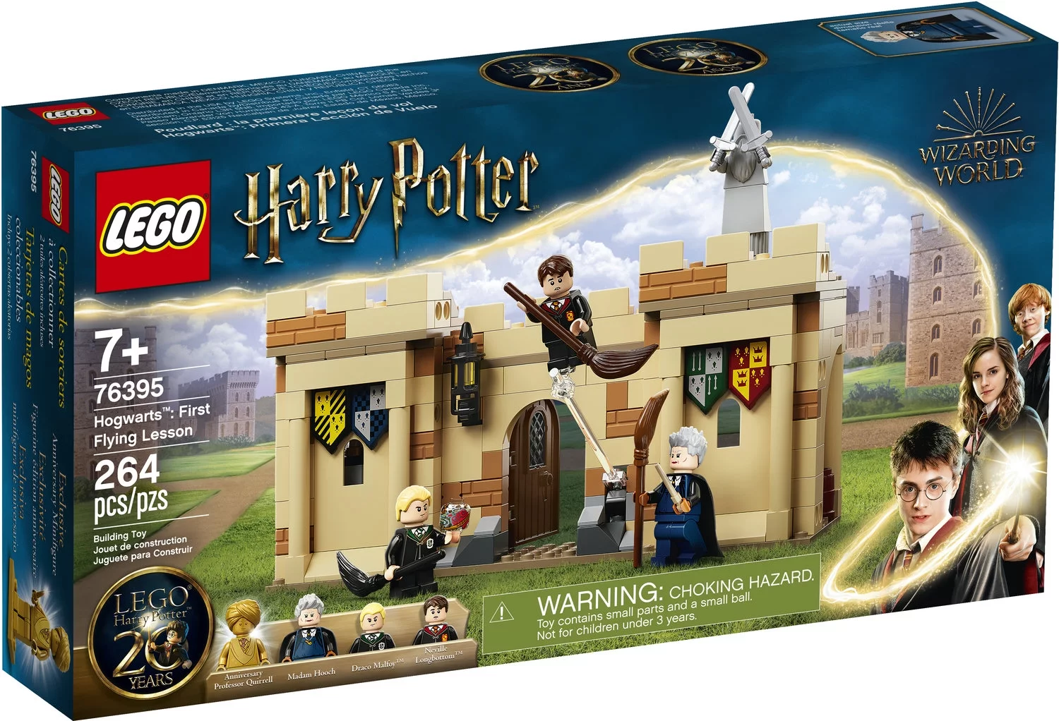 LEGO Harry Potter Hogwarts First Flying Lessons 76395