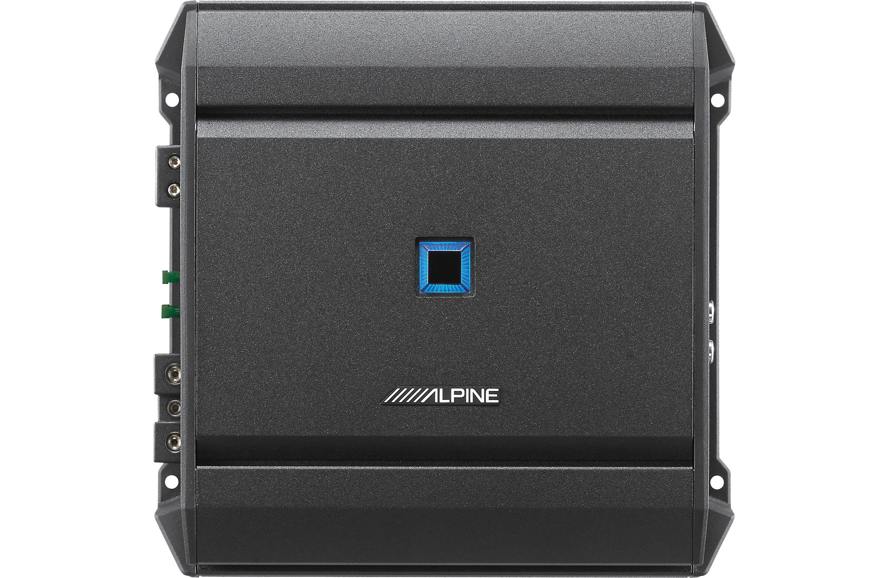 Alpine S-A60M Mono Digital Subwoofer Amplifier – 600 Watts x 1 2-Ohms & 330 Watts x 1 4-Ohms