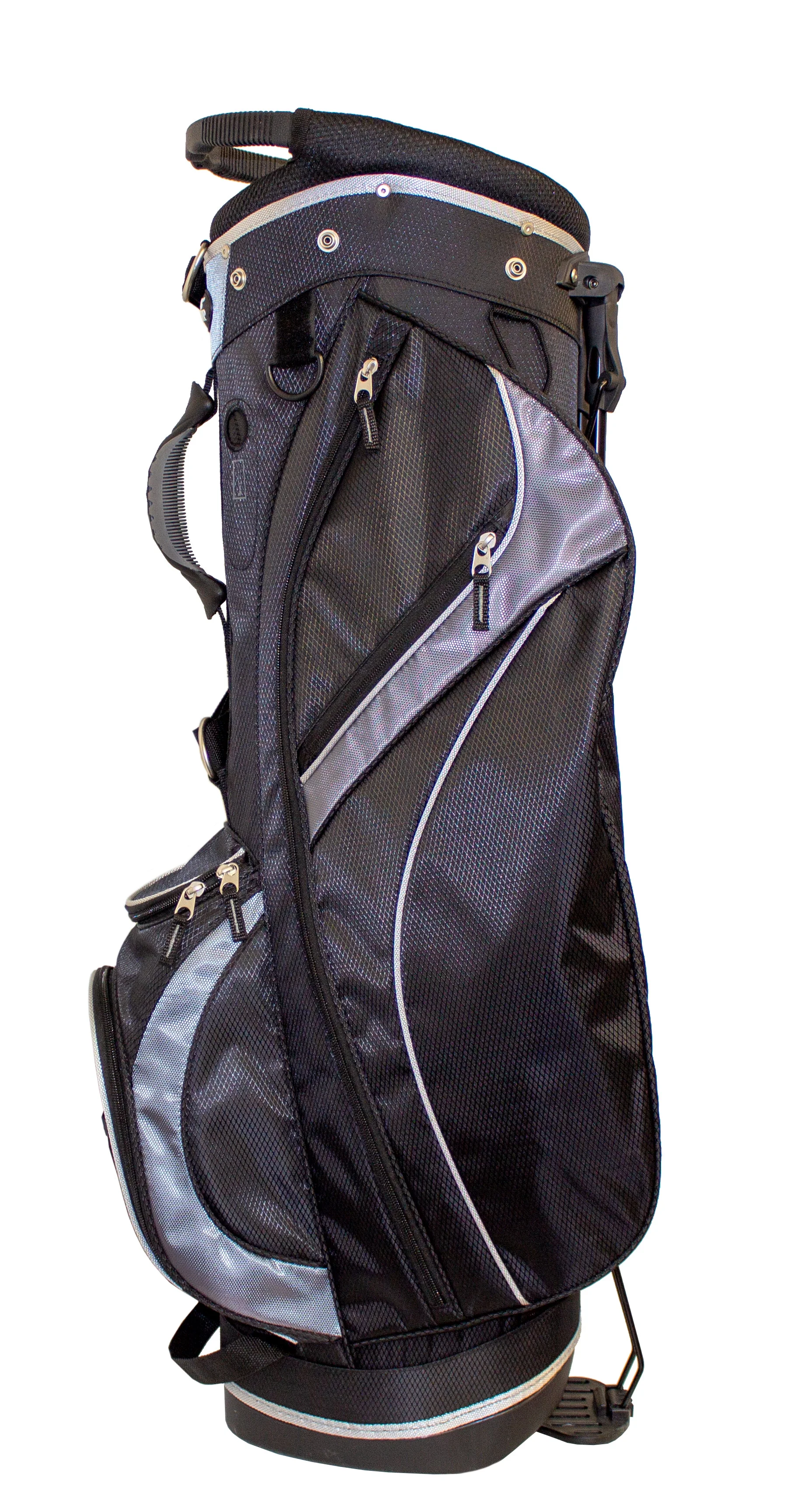 Club Champ Golf Stand Bag, 7 Way, Black