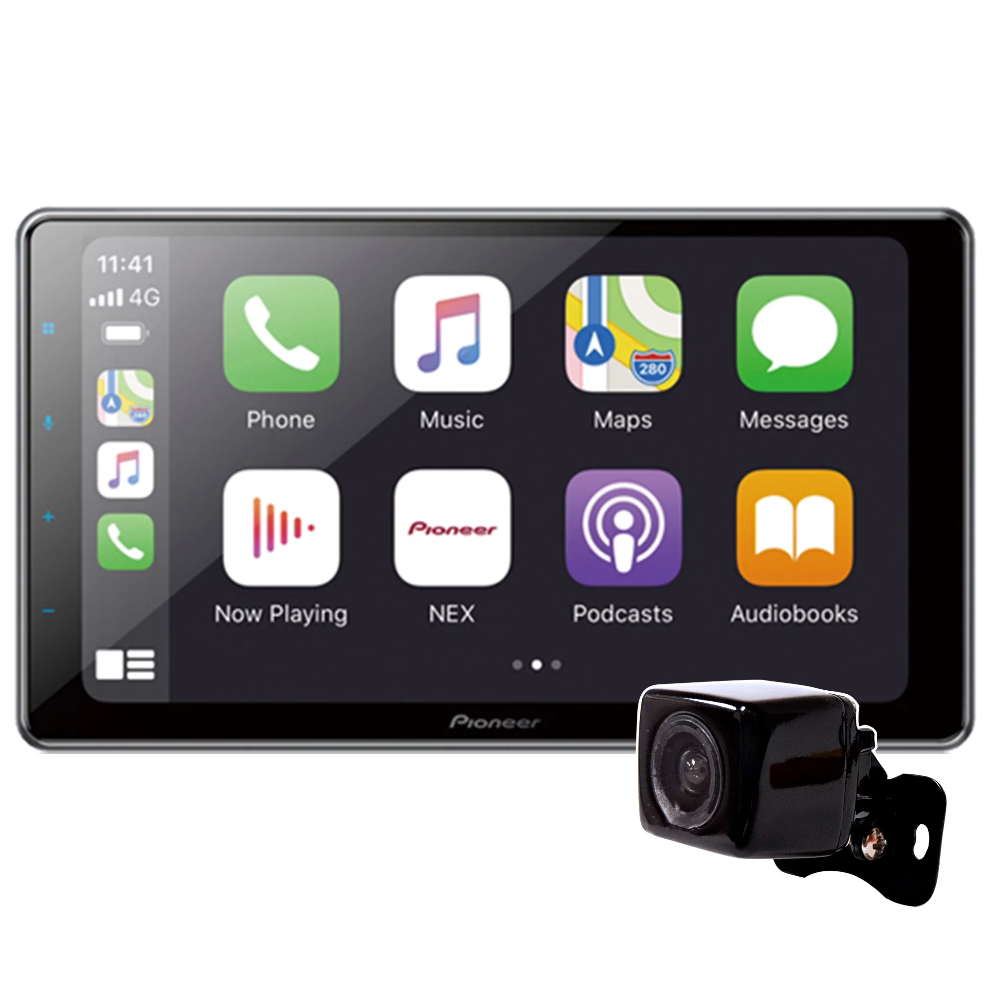 New Pioneer DMH-WT7600NEX 1-DIN 9″ Digital Media Receiver & Backup Camera