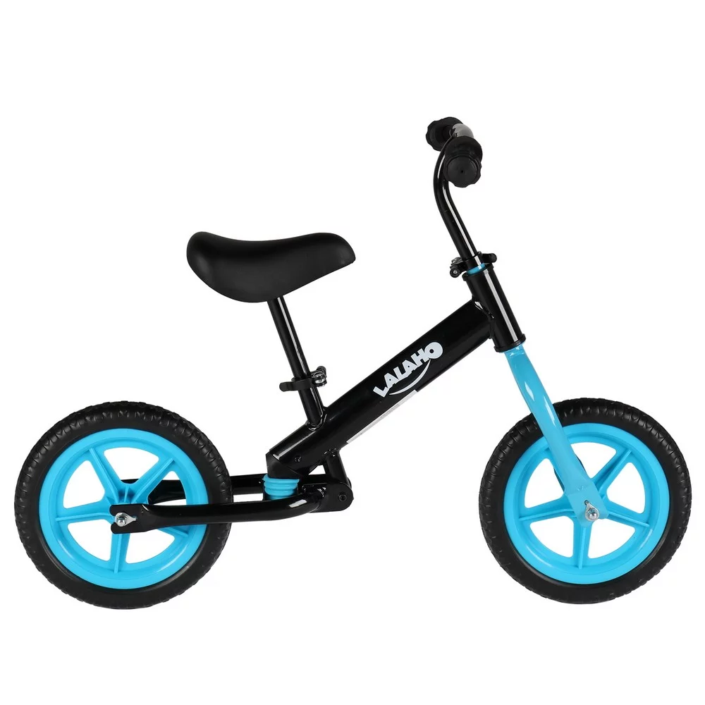 Kids Boys and Girls Balance Bike for 2-5 Years Old, Stride Walking Bike, No Pedal Bicycle with Adjustable Handlebar and Seat, Blue