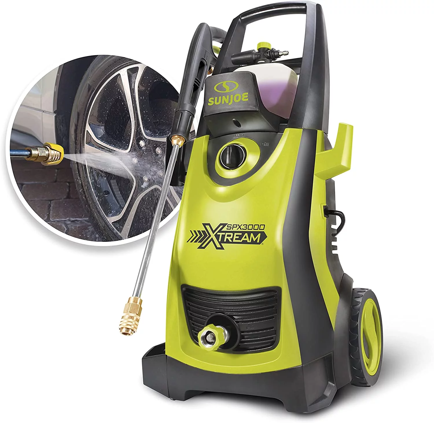 Restored Premium Sun Joe SPX3000-XT1 XTREAM Clean Electric Pressure Washer 13-Amp Bonus Accessories 2200 PSI Max* 1.65 GPM Max* (Refurbished)