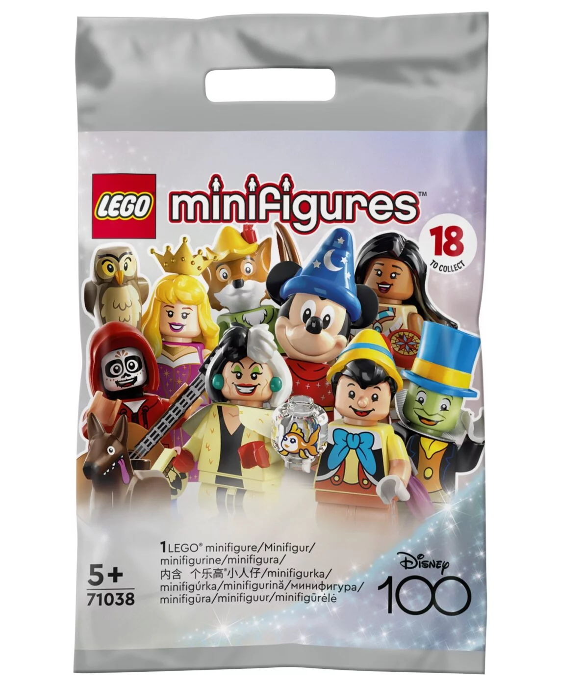 LEGO Disney Series 3 100 year Collectible Minifigures Complete Set of 18 – 71038 (SEALED)