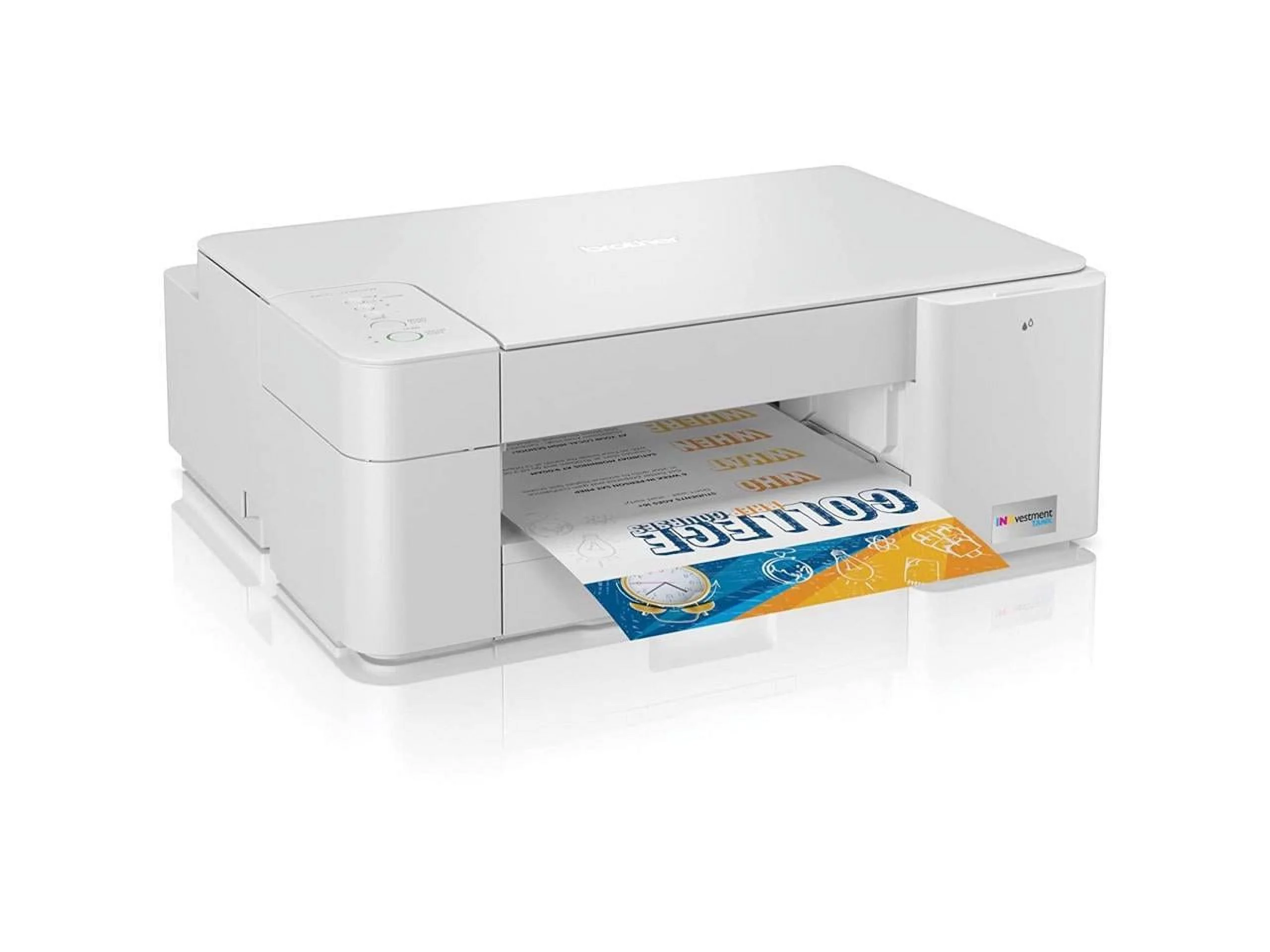 Brother MFC-J1205W INKvestment Tank Wireless Multi-Function Color Inkjet Printer with Up to 1-Year of Ink In-box