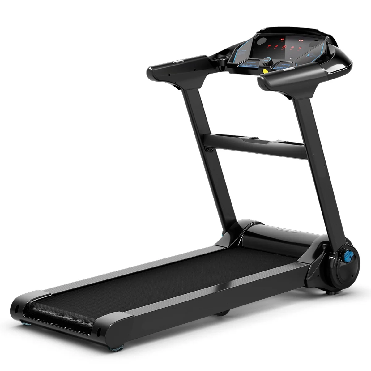 Gymax 2.25 Hp Electric Folding Fitness Exercise Treadmill with APP Heart Rate