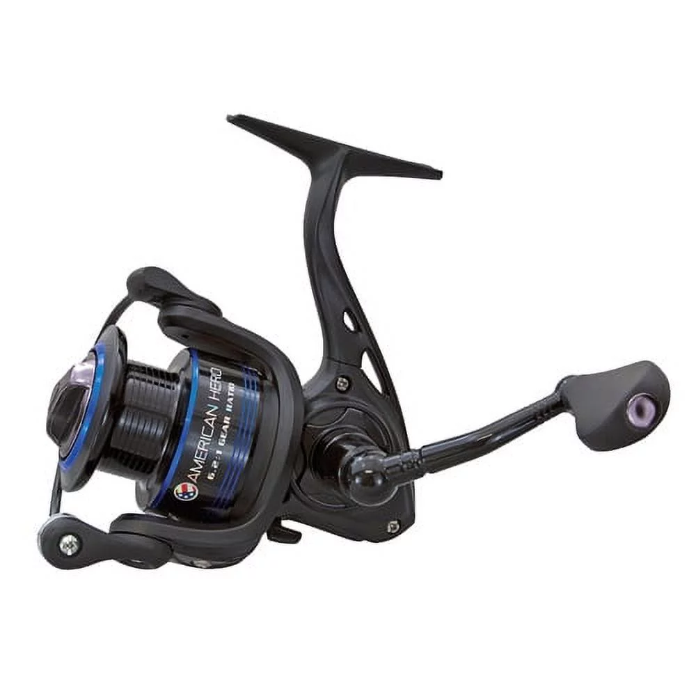 Lew’s American Hero 100 6.2:1 Spinning Reel Clam